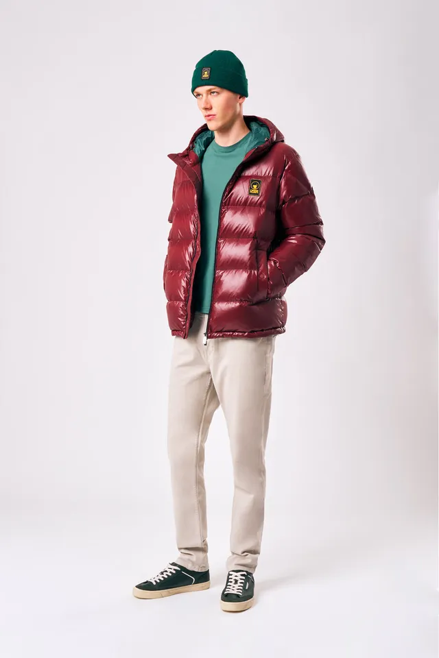 ciesse-piumini-jambo-daunenjacke-bordeaux-mit-kapuze image 1