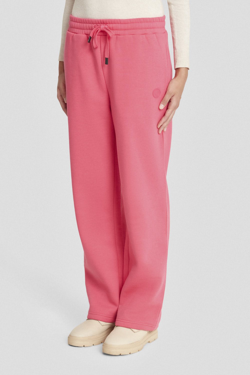 ciesse-pantaloni-freizeithose-fuchsia-baumwolle-weit image 2