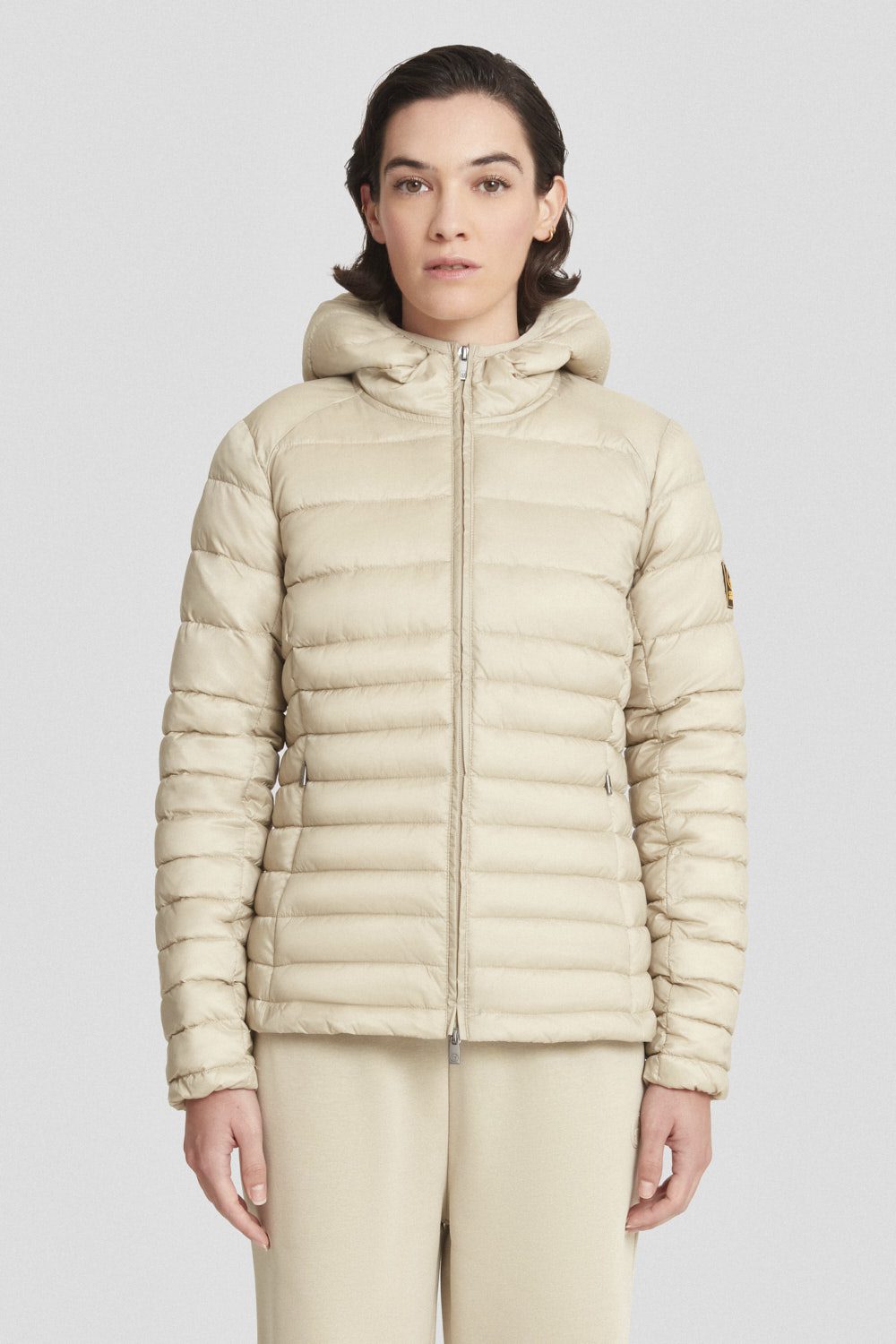 ciesse-outdoor-piumino-kurze-daunenjacke-herren-beige-recycelt image 2