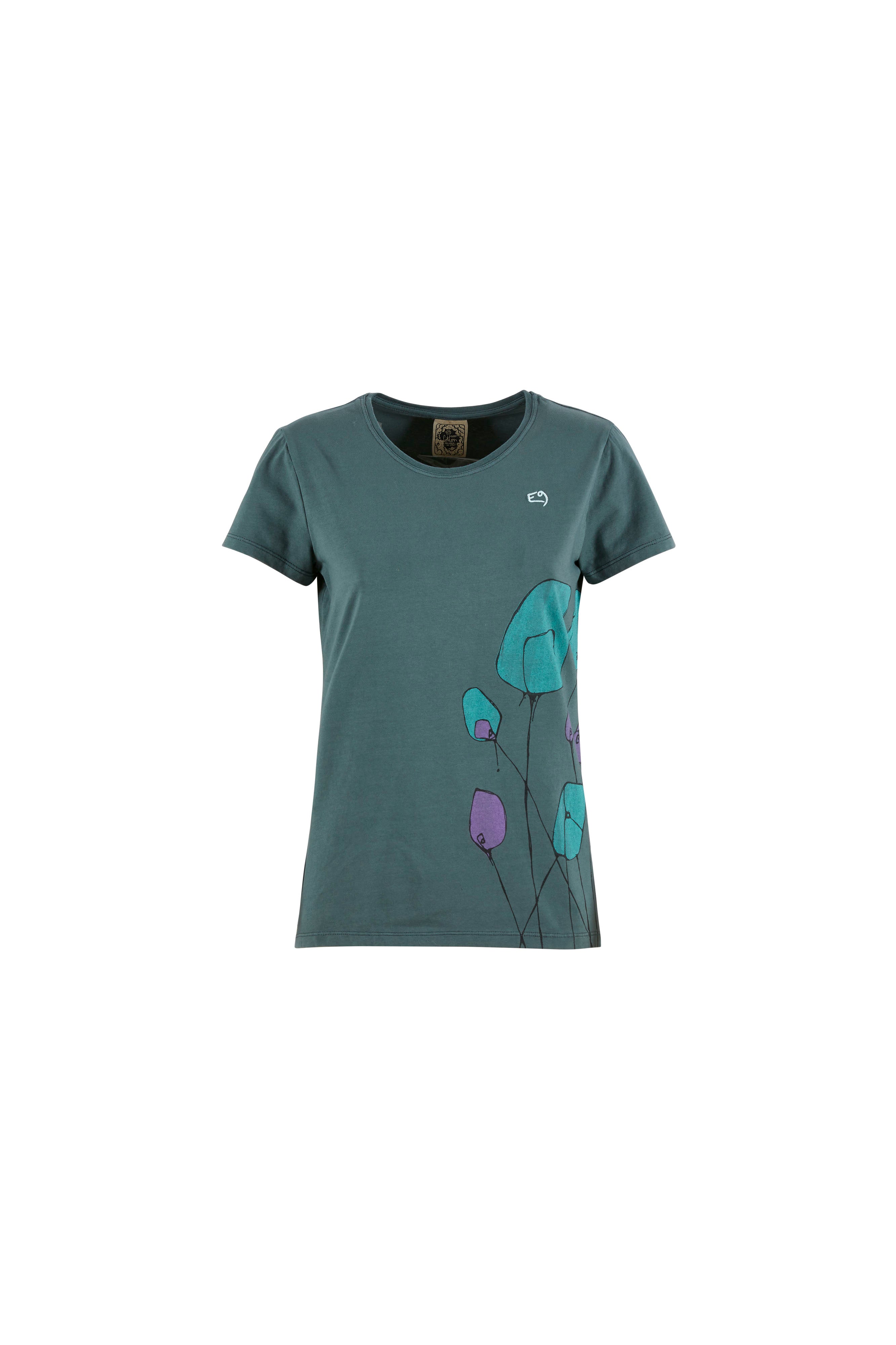 e9-bibi-damen-t-shirt-bio-baumwolle-slate image 4
