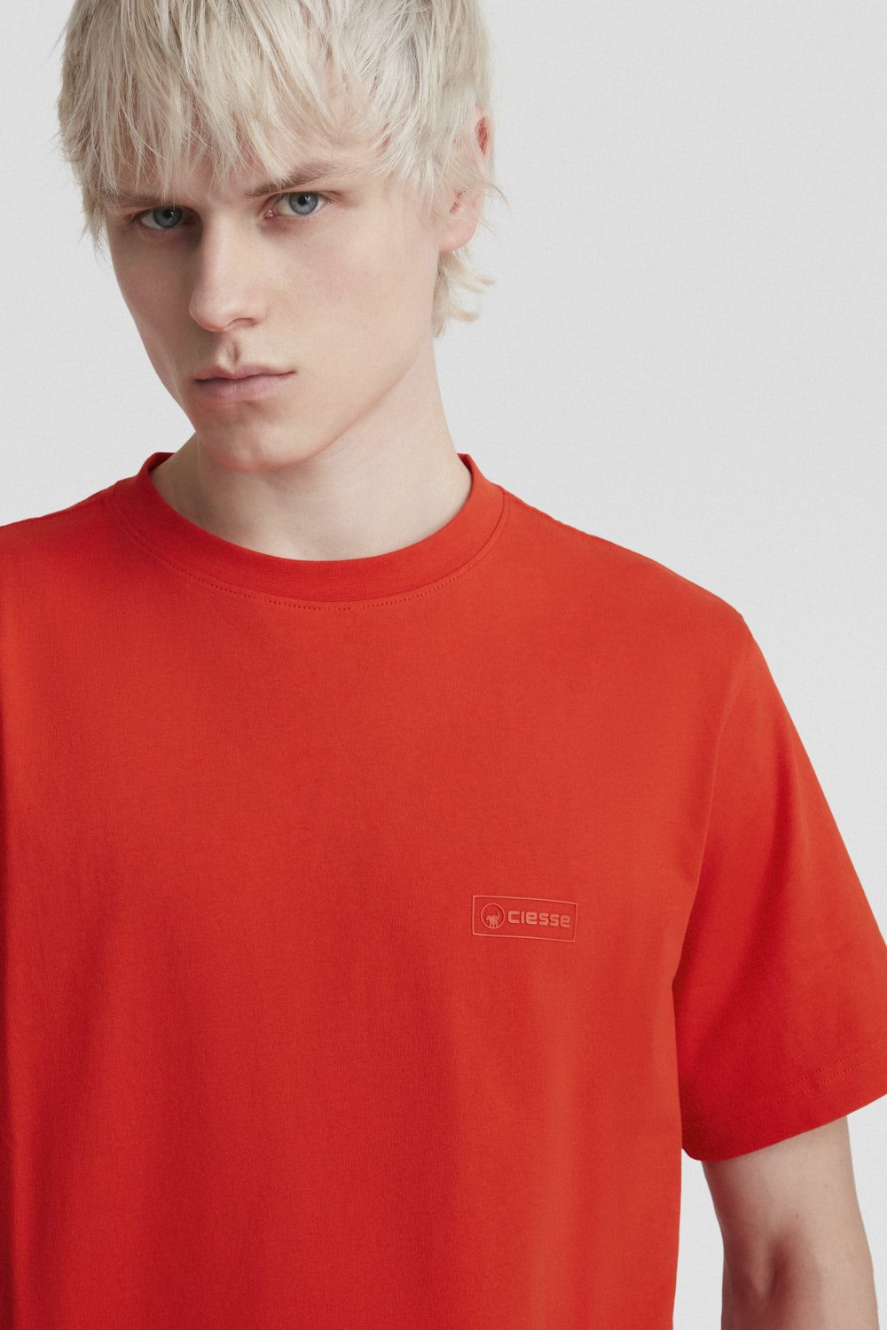 ciesse-t-shirt-girocollo-rot-baumwolle-logo image 6