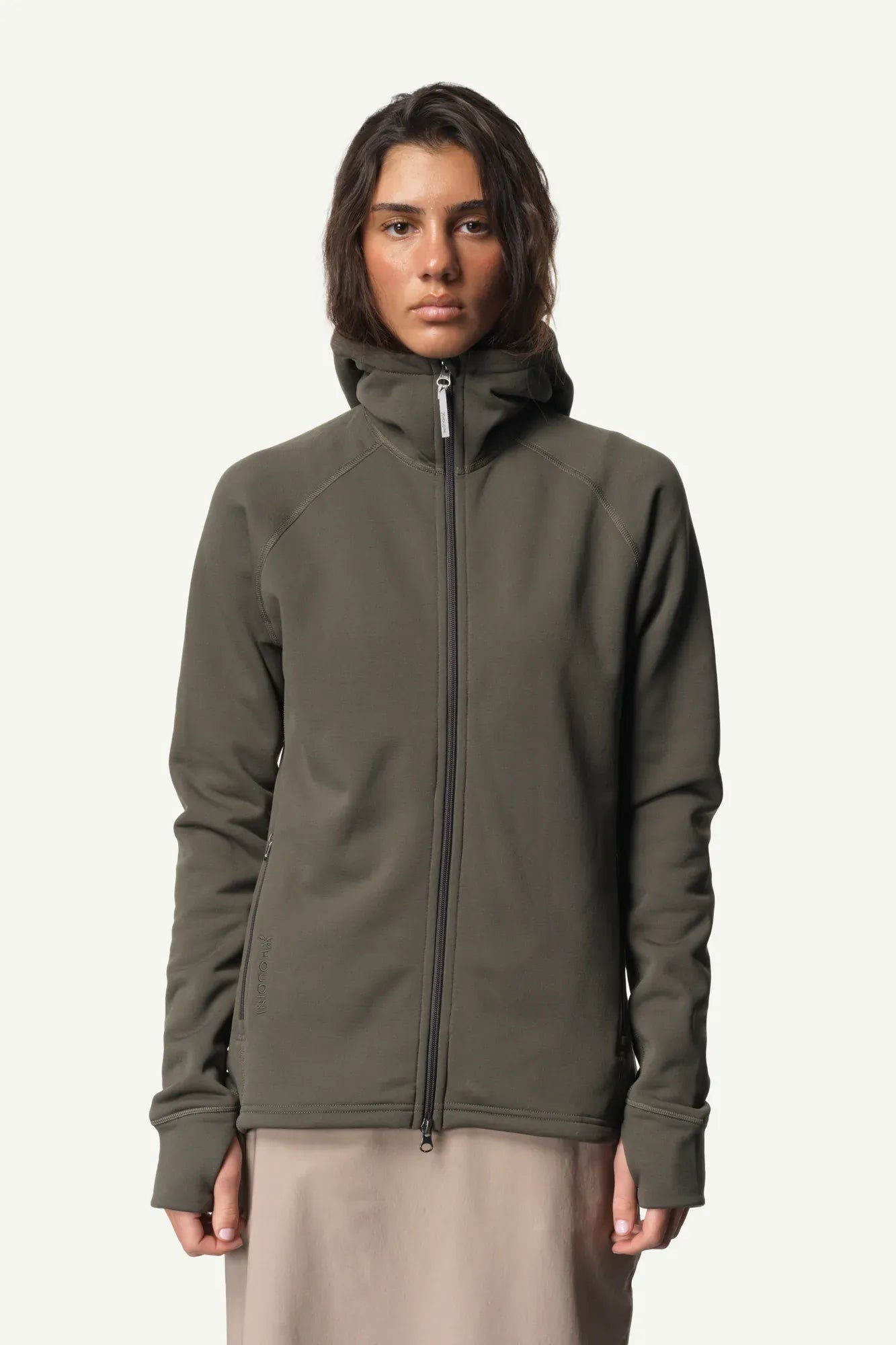 houdini-w-s-power-houdi-fleece-hoodie-damen-true-black-s image 3