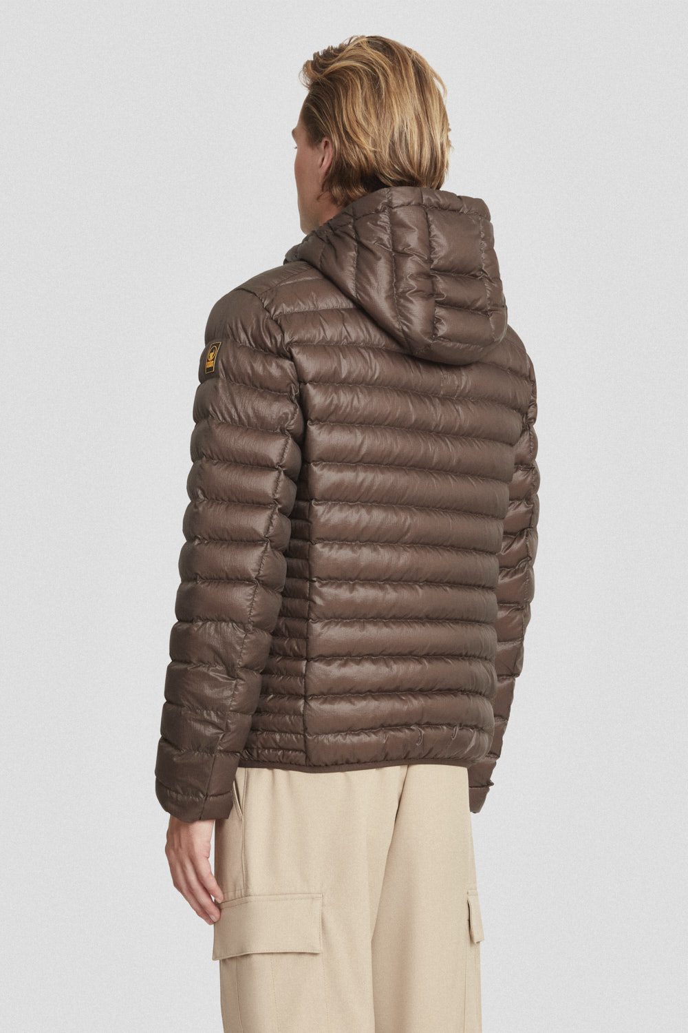 ciesse-daunenjacke-braun-800fp-kapuze-dwr image 4