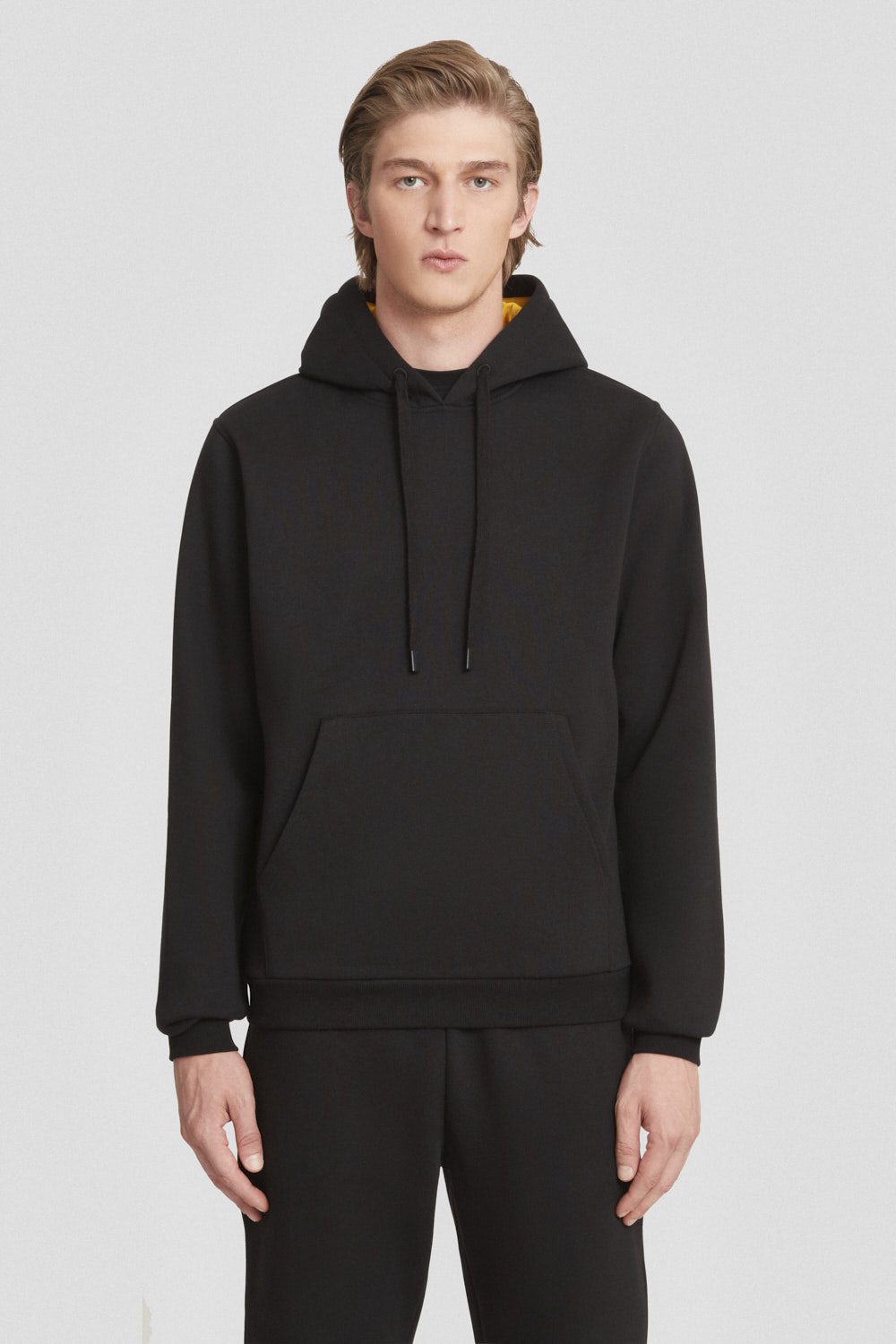 ciesse-outdoor-hoodie-schwarz-basic-k-ngurutasche image 1