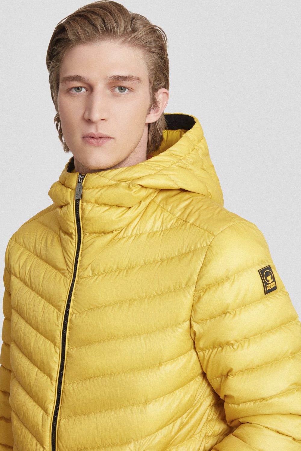 ciesse-daunenjacke-gelb-mit-kapuze-800fp-dwr image 3