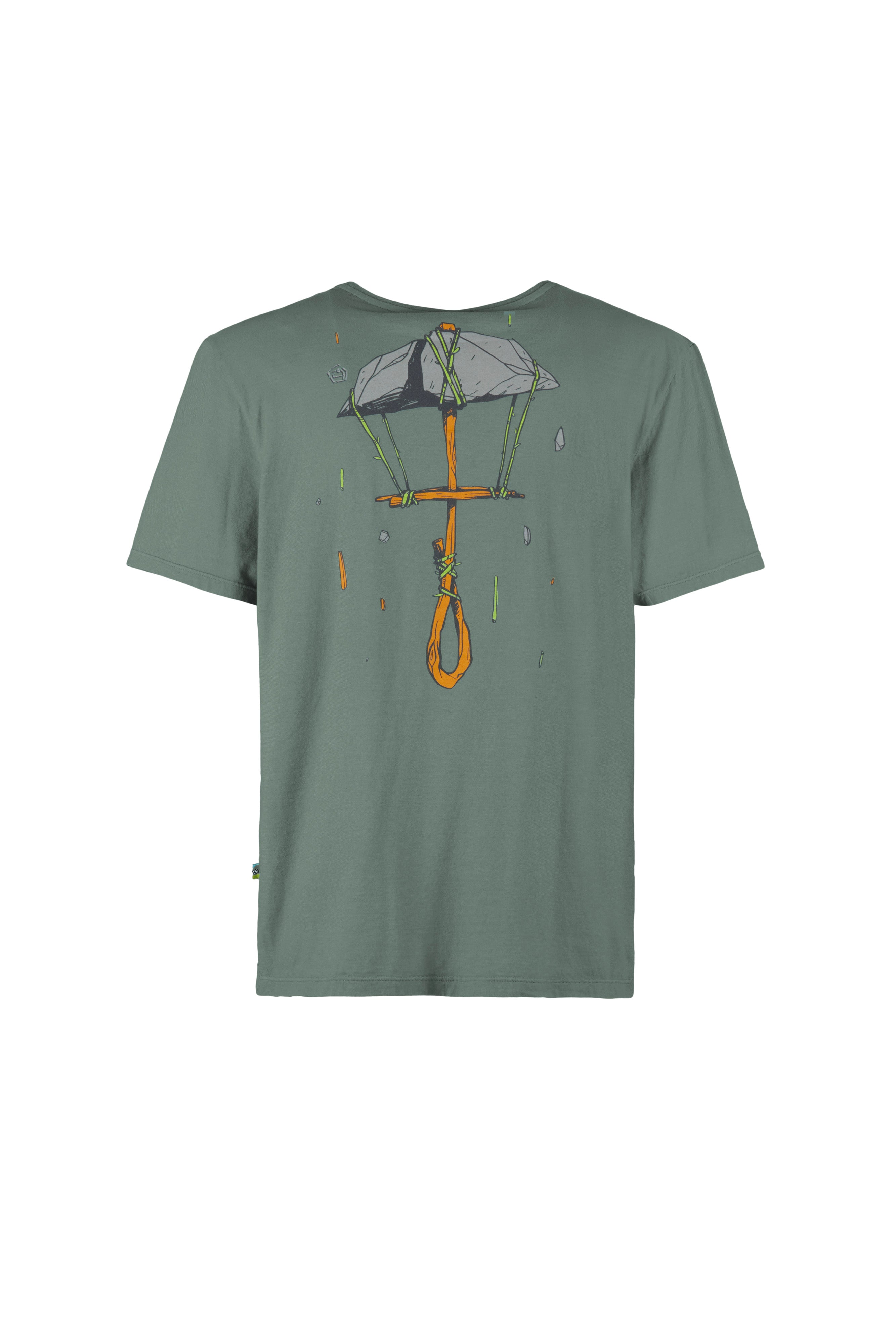 e9-sapiens-t-shirt-agave-829-gr-m-bio-baumwolle image 5