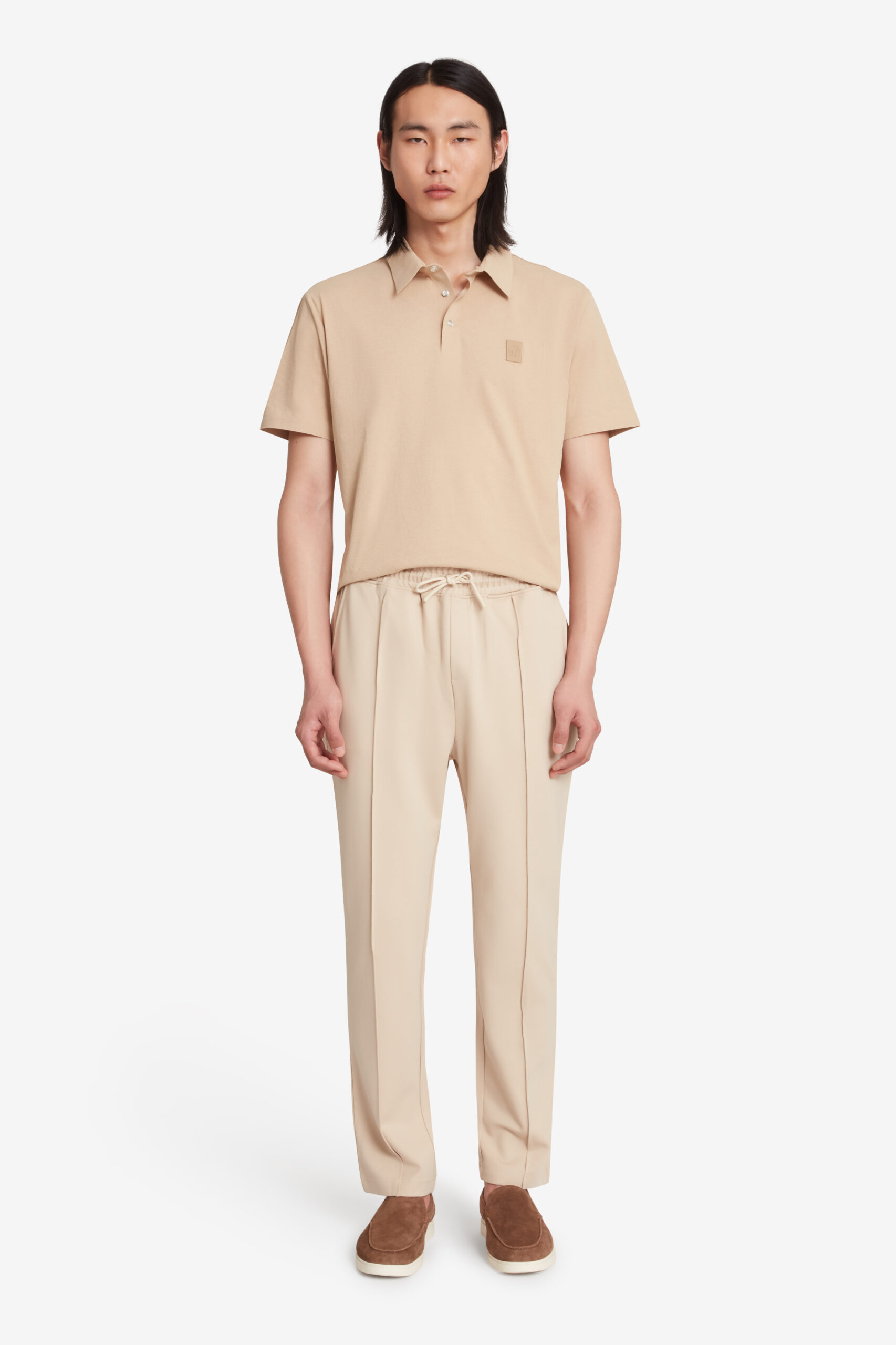 ciesse-olimpo-jogginghose-beige-herren-interlock-mit-kordel image 1