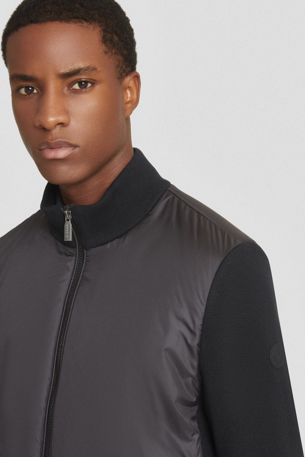 ciesse-outdoor-giacche-leggere-leichte-jacke-schwarz-strick-rmel image 4
