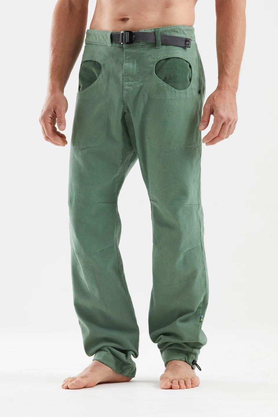 e9-rondo-belt-kletterhose-agave-bio-baumwolle image 1