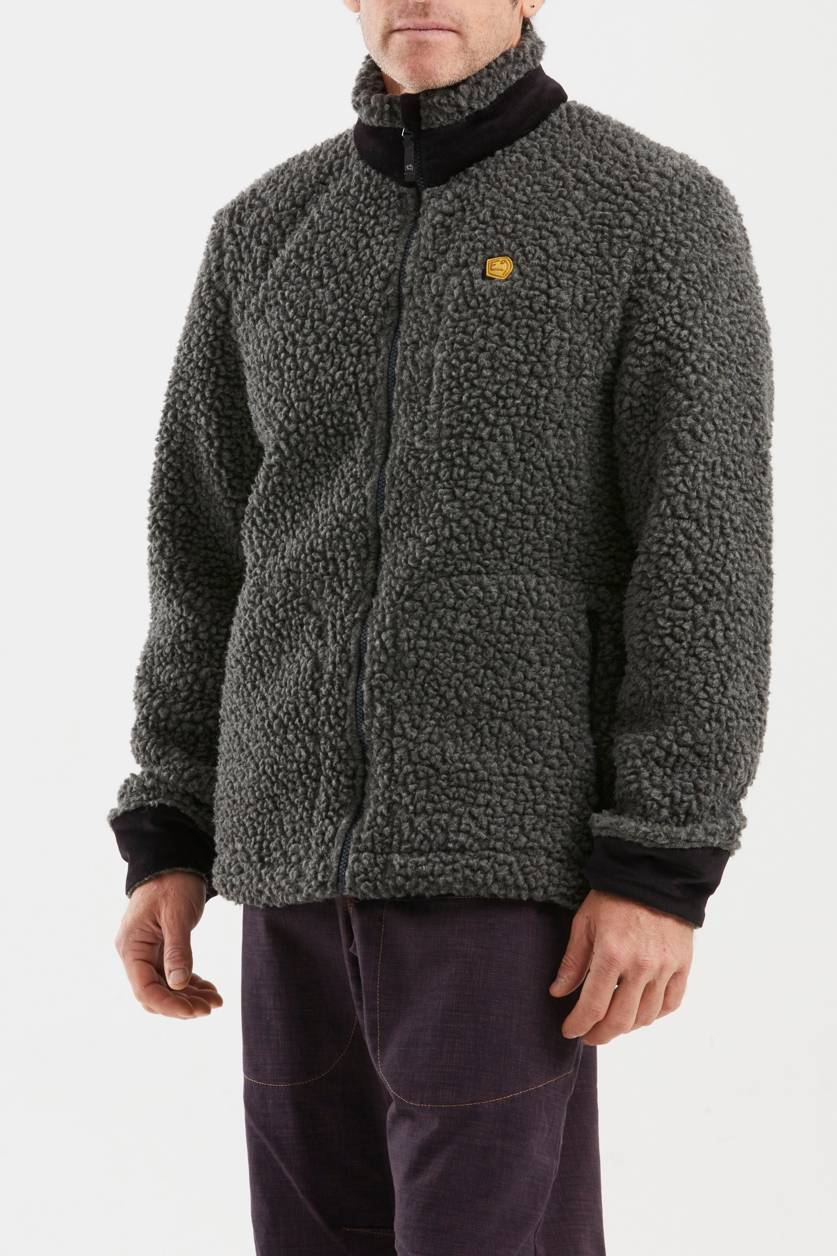 e9-pof-fleecejacke-regular-fit-recycled-polyester image 1