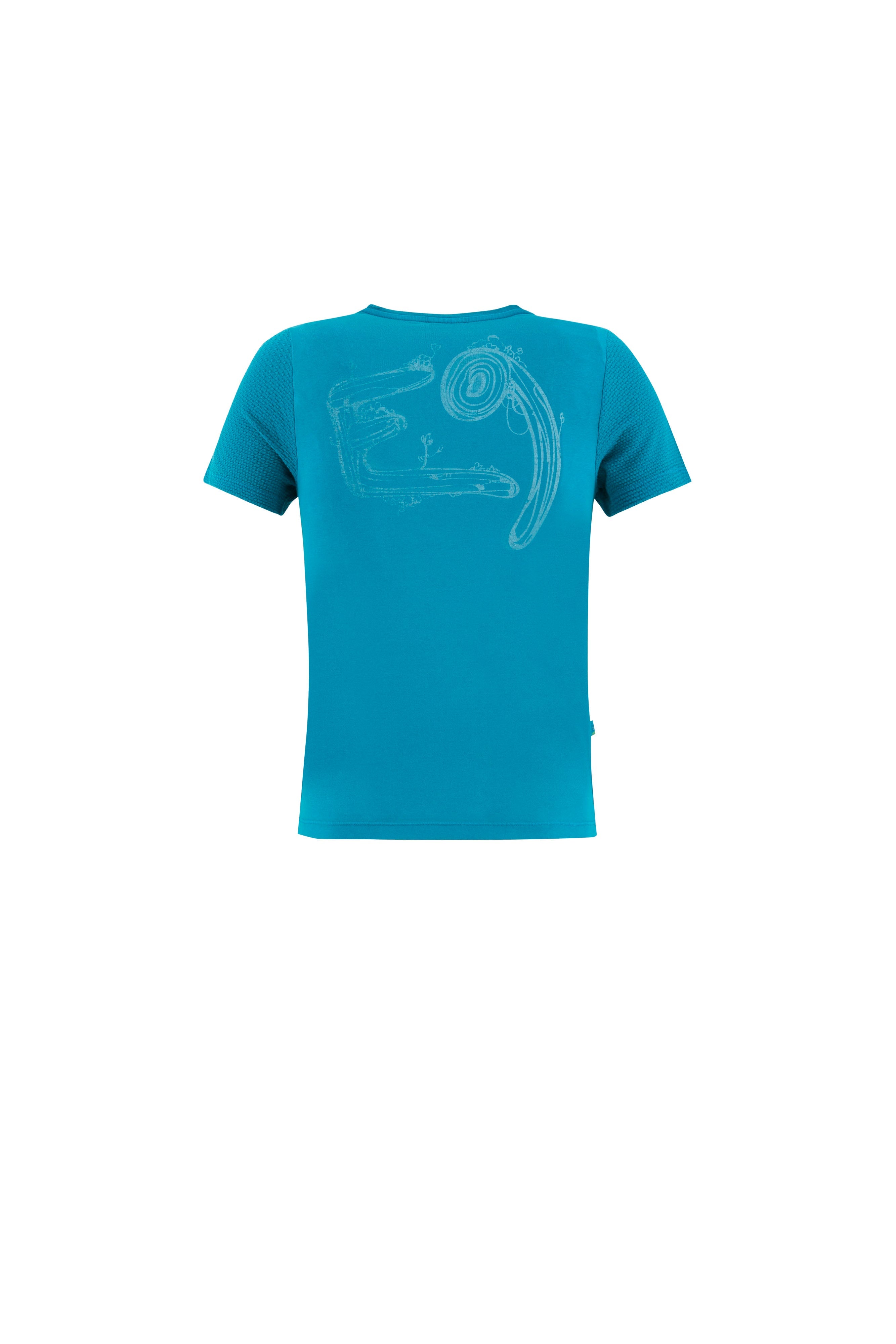 e9-b-awa-t-shirt-emerald-kinder-slim-fit-bio-baumwolle image 4