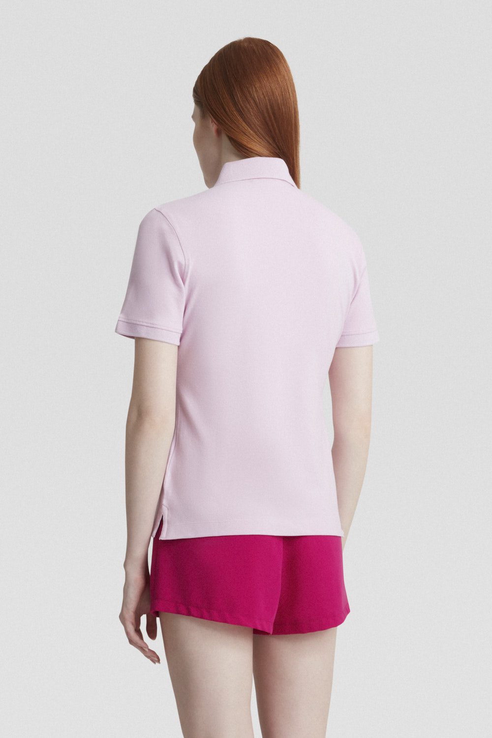 ciesse-polohemd-lila-slim-fit-stretch-baumwolle-herren image 4