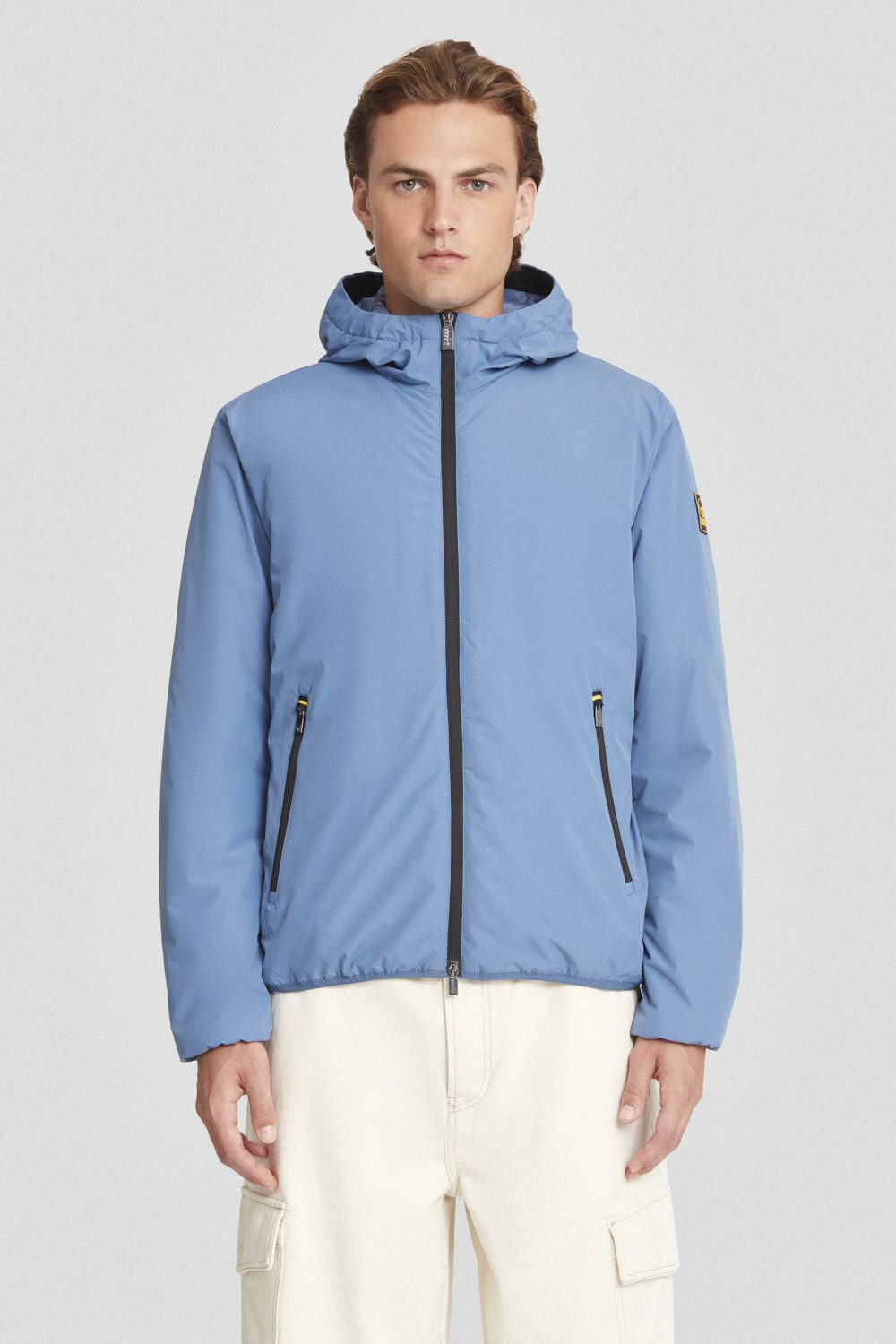 ciesse-winterjacke-hellblau-gef-ttert-kapuze-dwr-regular-fit image 2