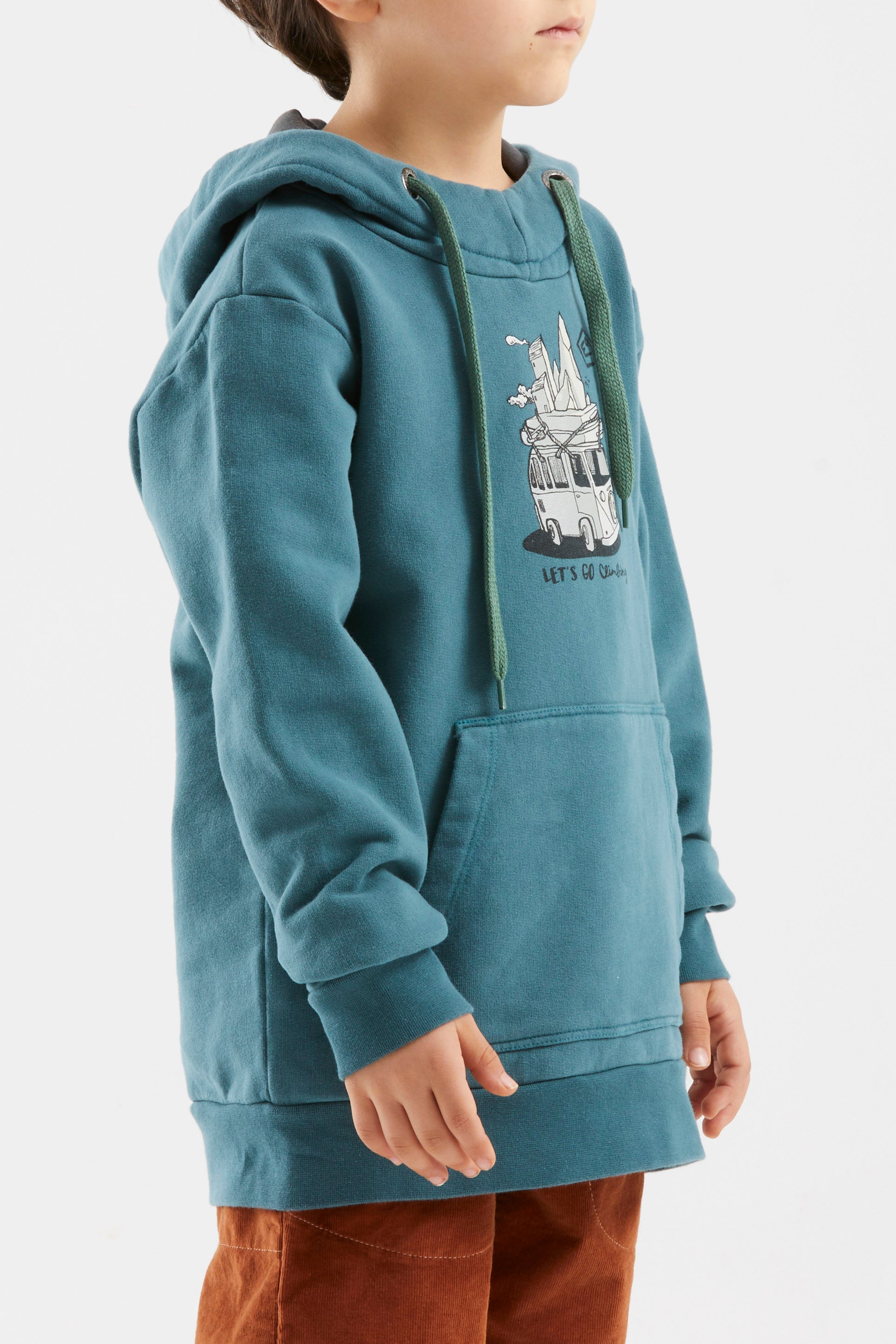 e9-b-hood-hoodie-kinder-green-lake-bio-baumwolle image 3