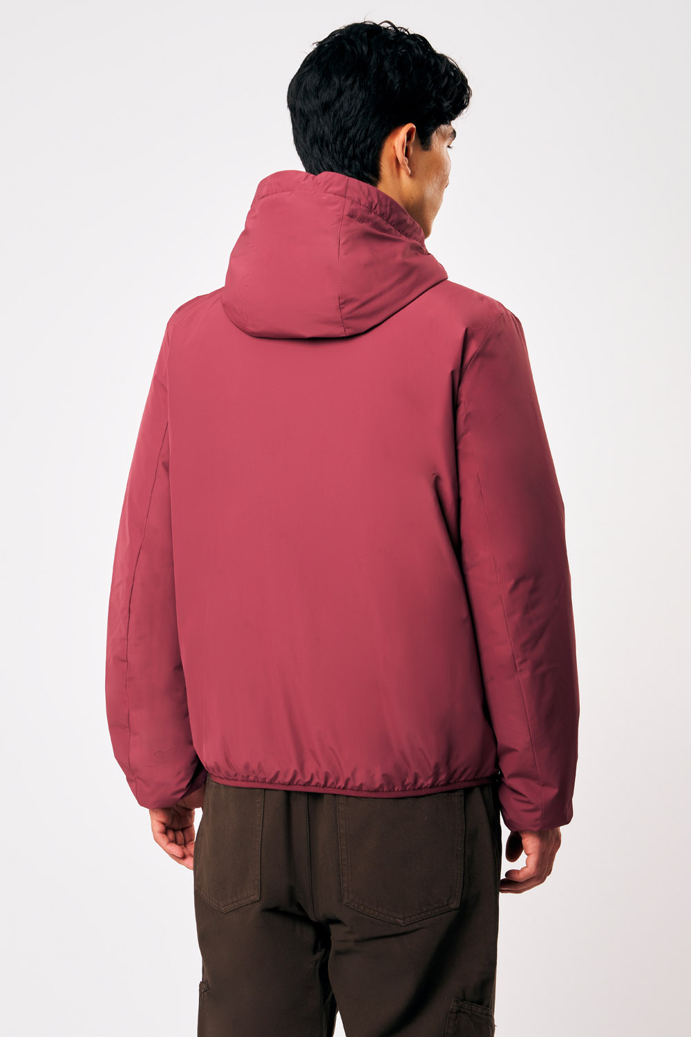 ciesse-outdoor-peter-winterjacke-bordeaux-wattiert-mit-kapuze image 5