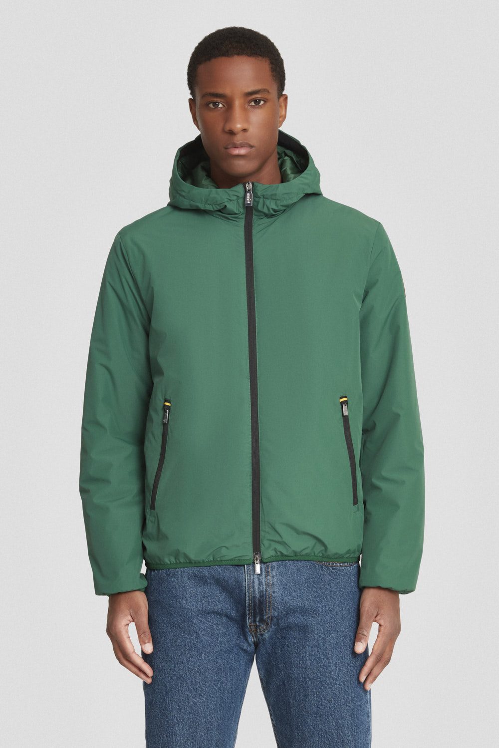 ciesse-winterjacke-steppjacke-gr-n-kapuze-polyester-dwr image 2