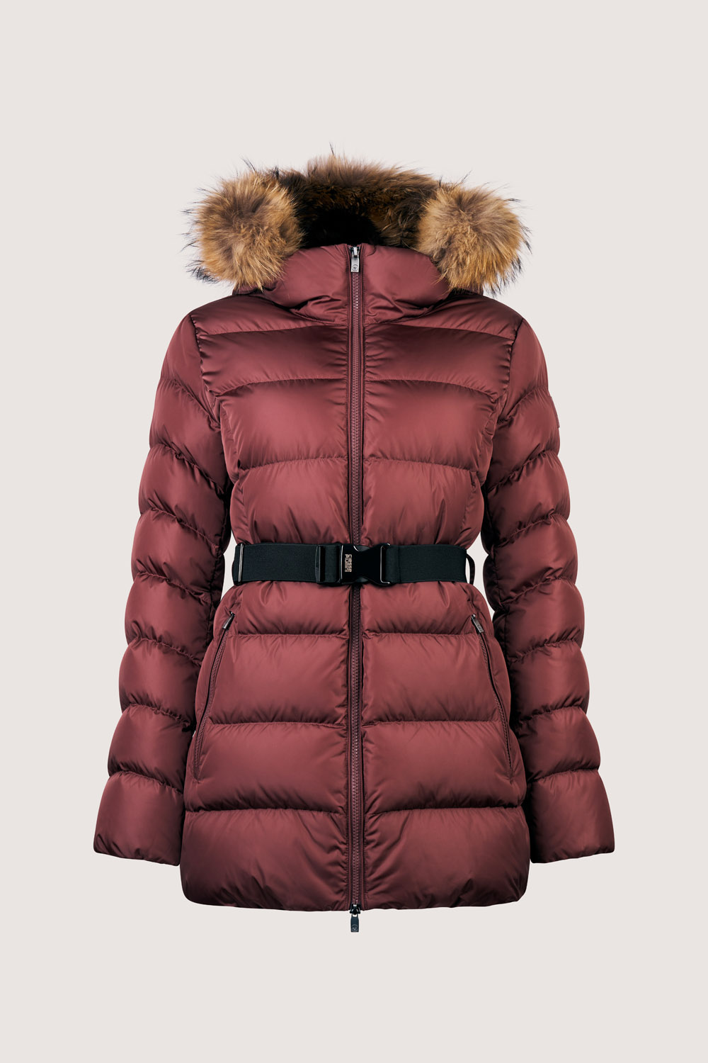 ciesse-outdoor-rosalia-real-fur-winterjacke-bordeaux-echtfell image 3