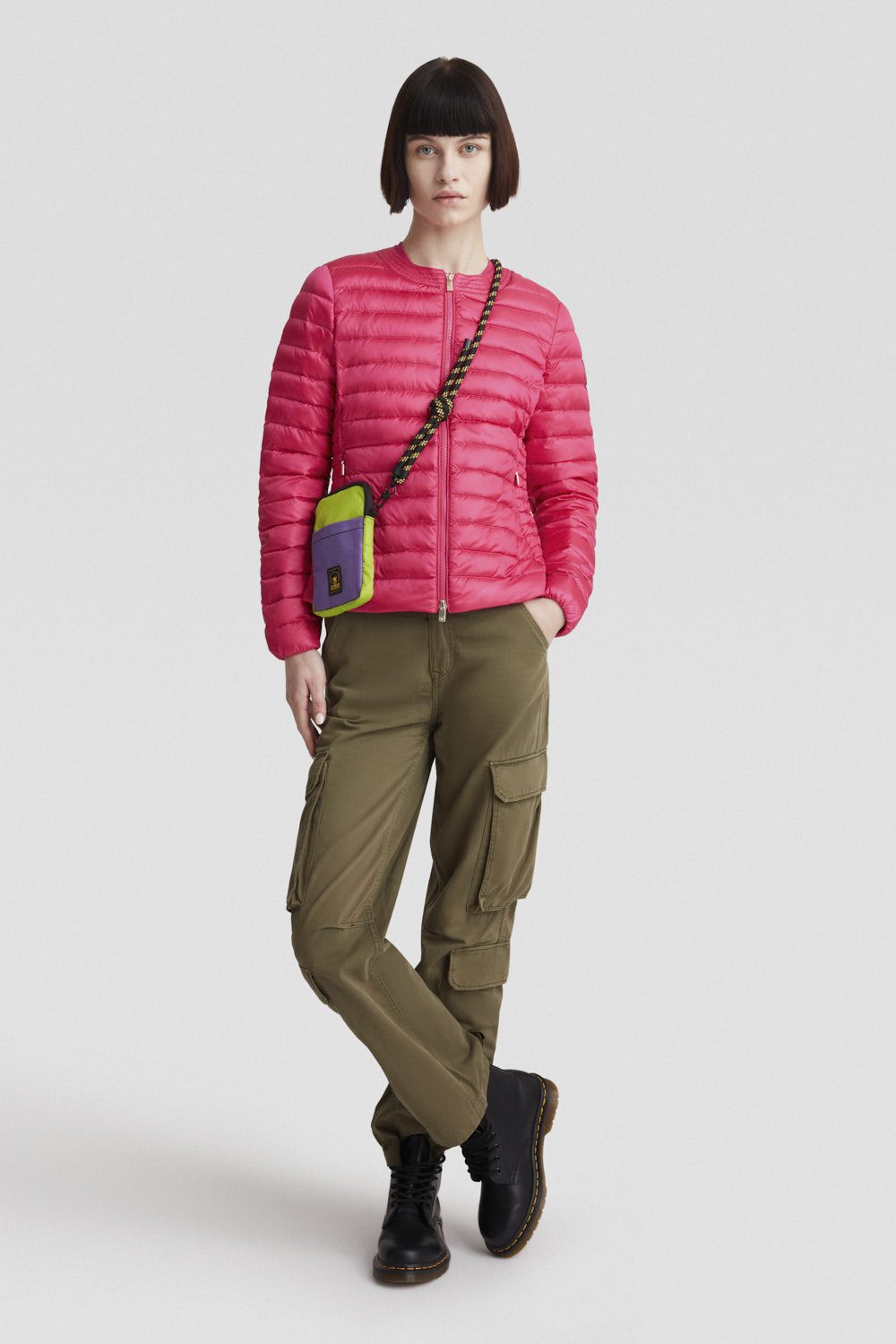 ciesse-piumini-daunenjacke-fuchsia-leicht-ohne-kapuze-800 image 1