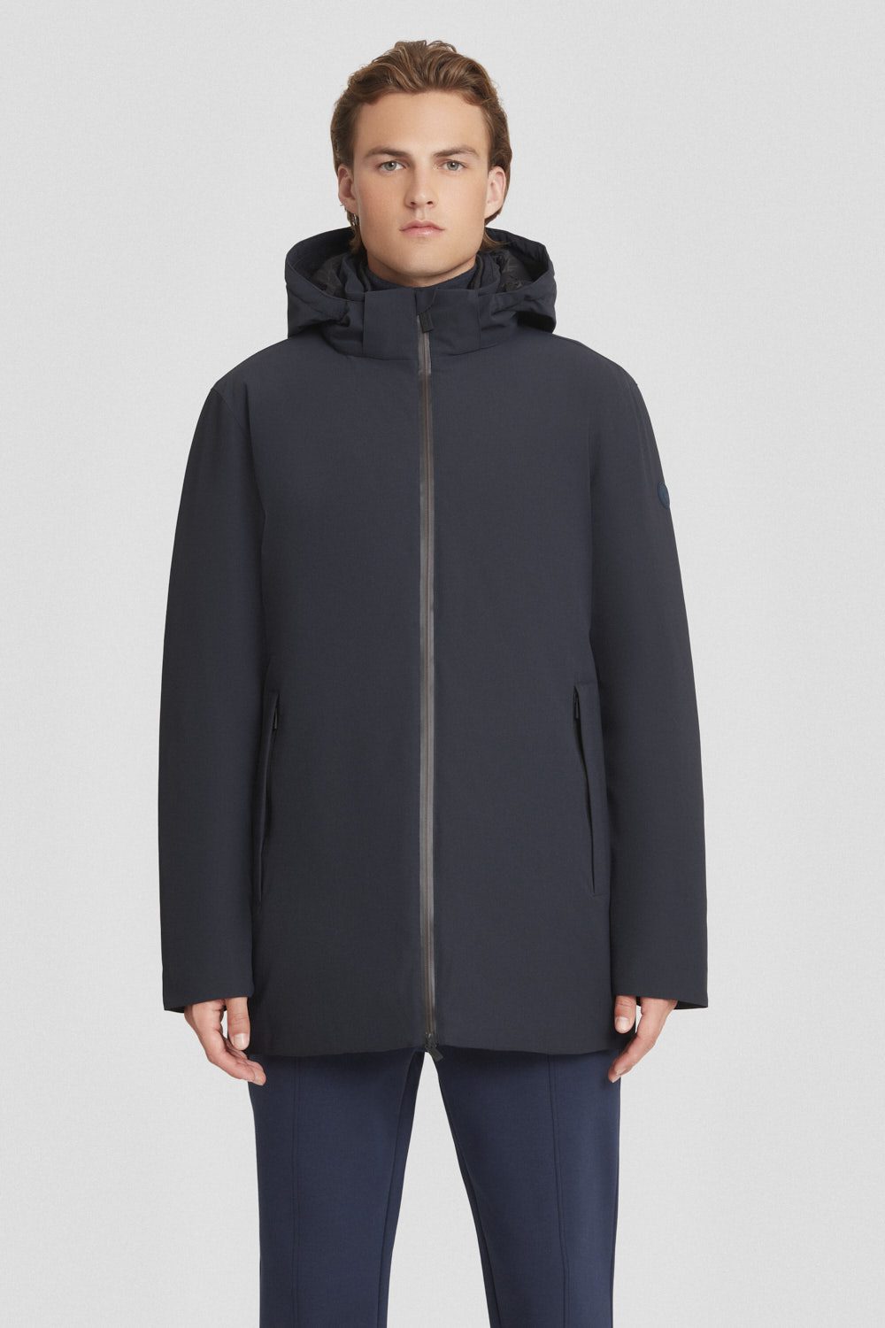 ciesse-outdoor-softshell-winterjacke-blau-kapuze-5k image 2