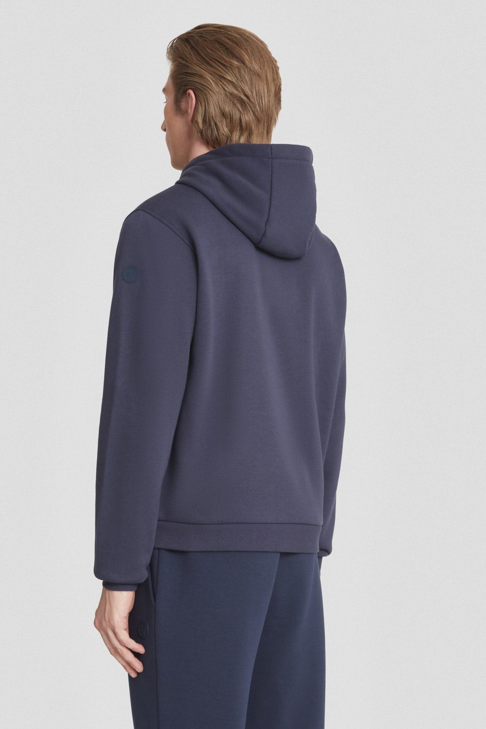 ciesse-outdoor-felpe-basica-hoodie-blau-kangurutasche image 4