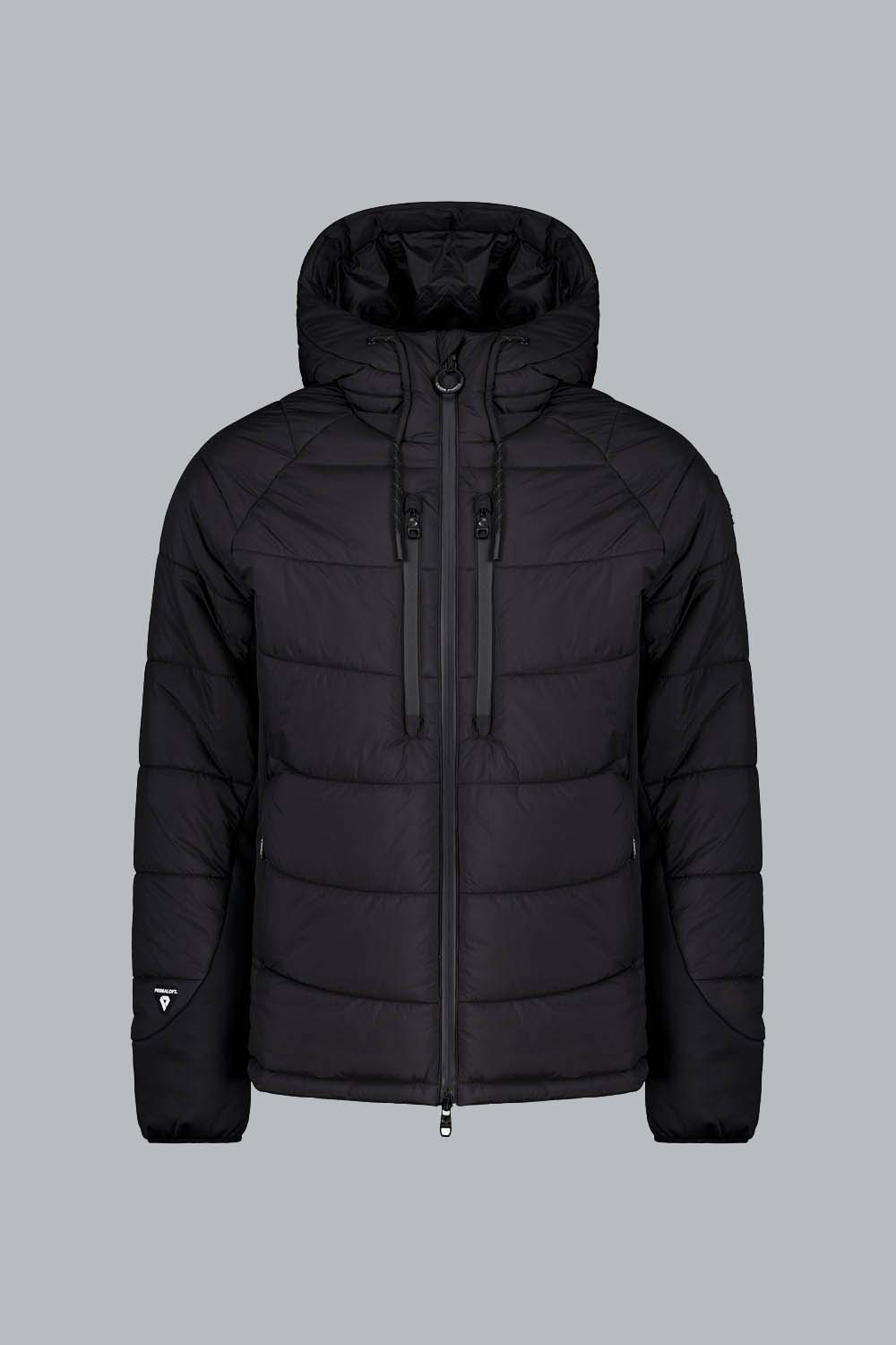 ciesse-outdoor-raiser-steppjacke-schwarz-primaloft-kapuze image 1