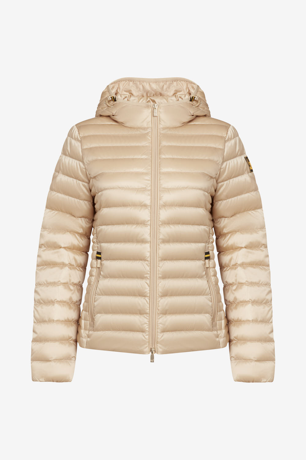 ciesse-carrie-2-0-daunenjacke-damen-beige-800-fill-kapuze image 1
