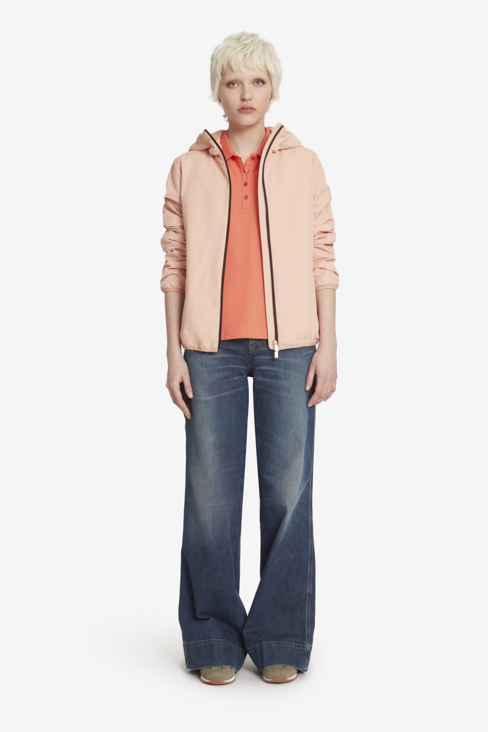 ciesse-outdoor-liana-damen-bergangsjacke-rosa-mit-kapuze image 1