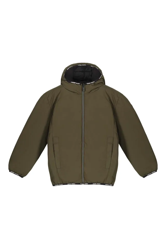 ciesse-piumini-henry-boy-daunenjacke-reversibel-gr-n-schwarz image 1