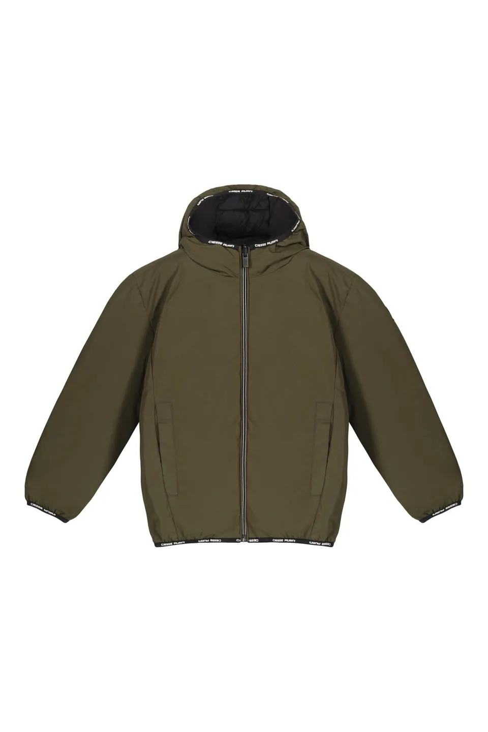 ciesse-piumini-henry-boy-daunenjacke-reversibel-gr-n-schwarz image 1