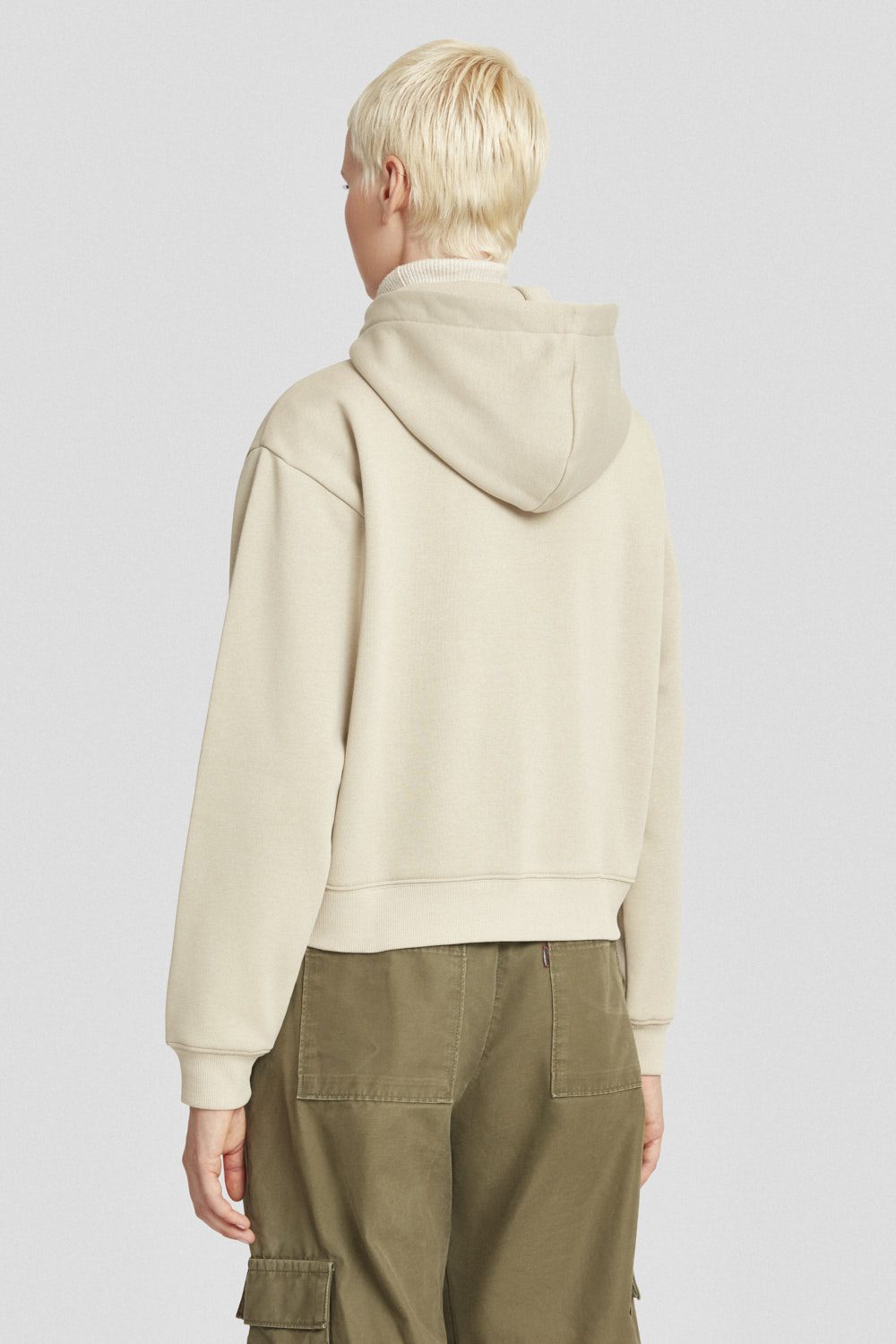 ciesse-outdoor-zip-hoodie-beige-kapuzenpullover image 4