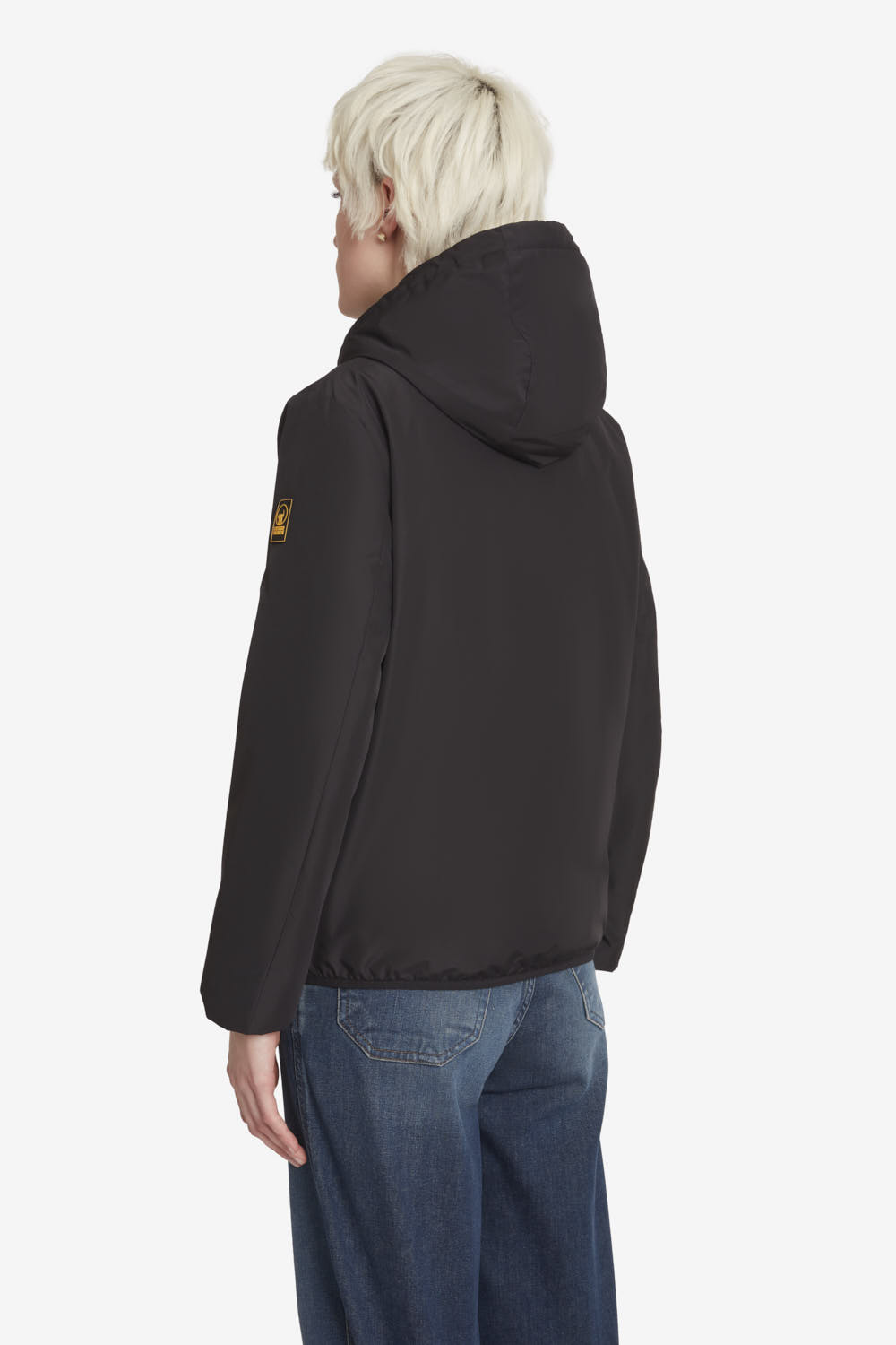 ciesse-liana-bergangsjacke-damen-schwarz-kapuze-taslan image 4