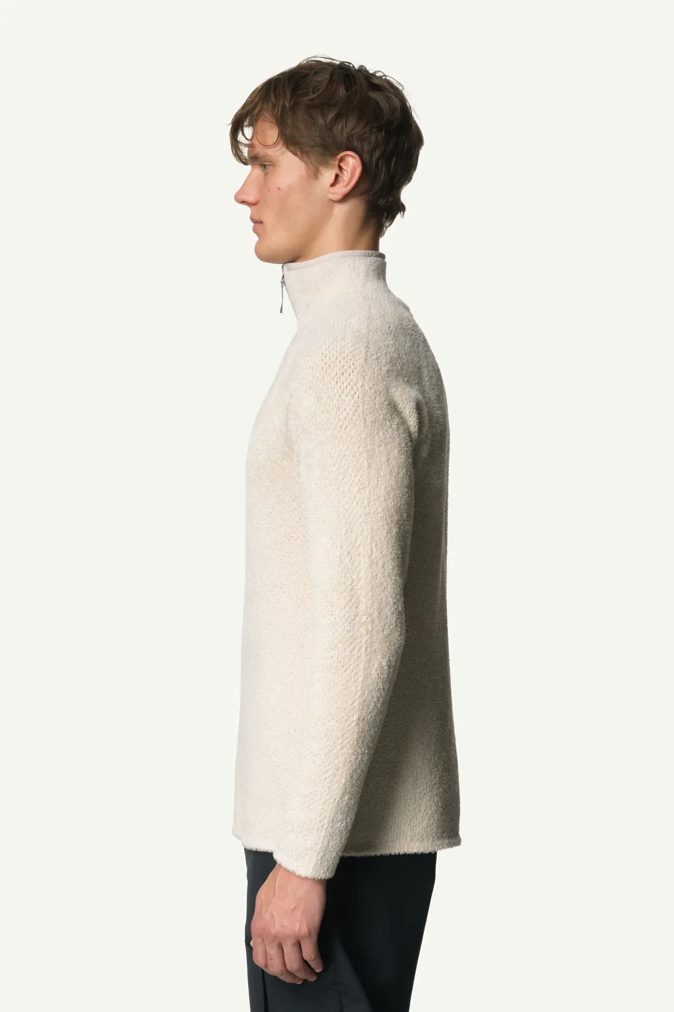 houdini-lykan-half-zip-fleecepullover-foggy-mountain-atmungsaktiv image 5