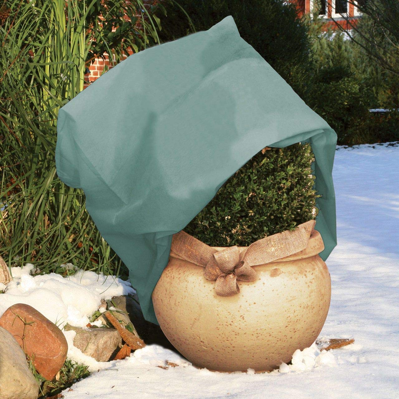afp-winter-vlieshauben-vlieshaube-90x110-petrol-50g image 2