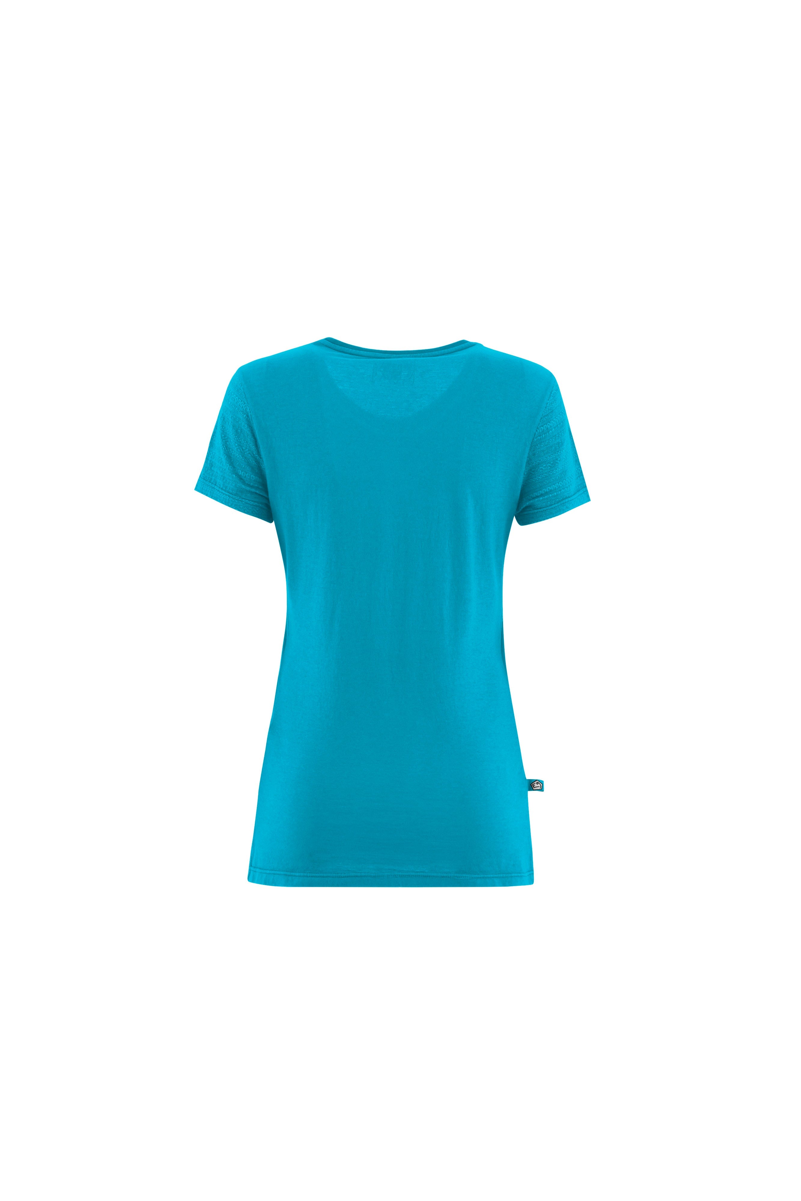 e9-dafne-t-shirt-ocean-blue-bio-baumwolle-slim image 5