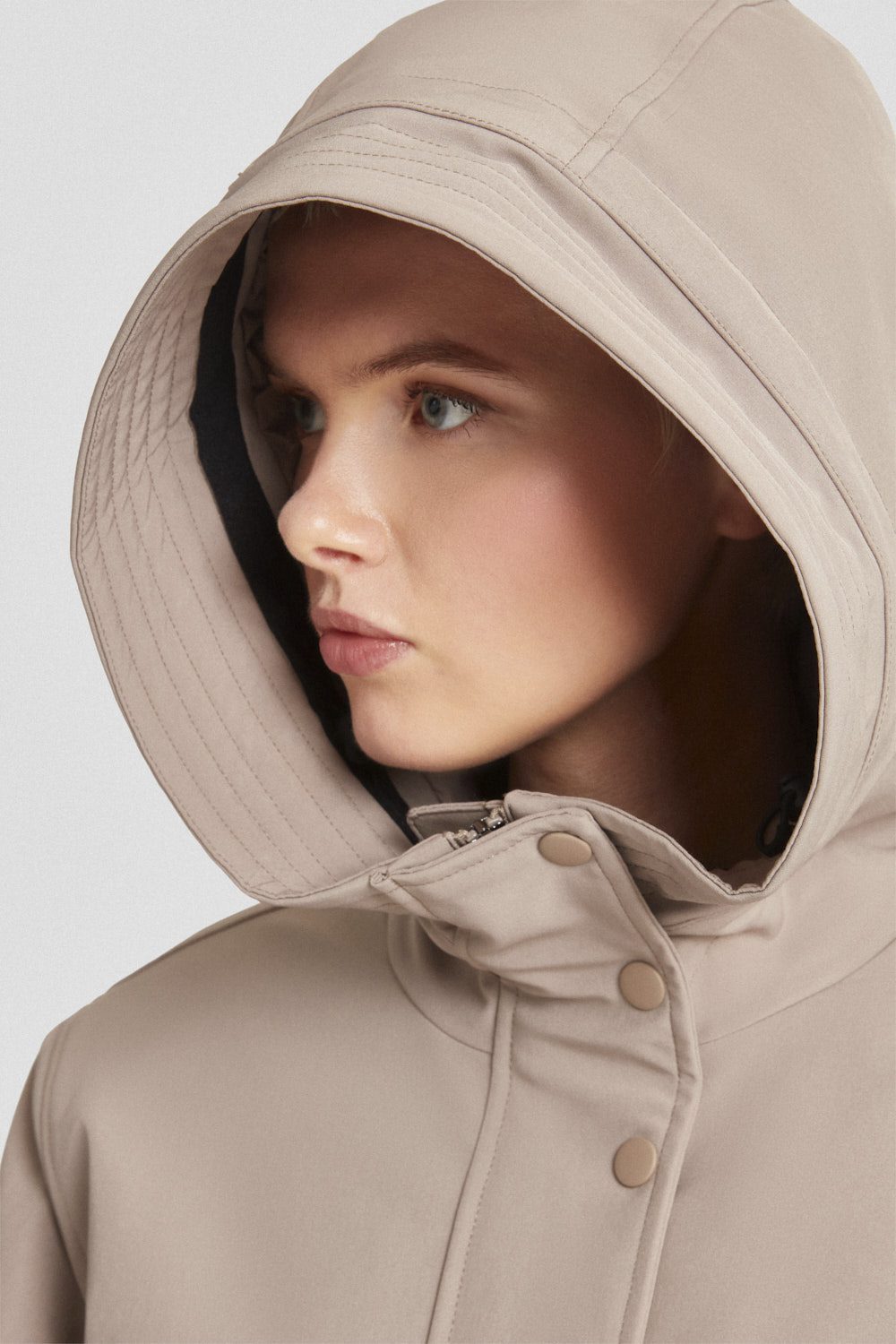 ciesse-outdoor-softshelljacke-kurz-beige-box-fit image 3
