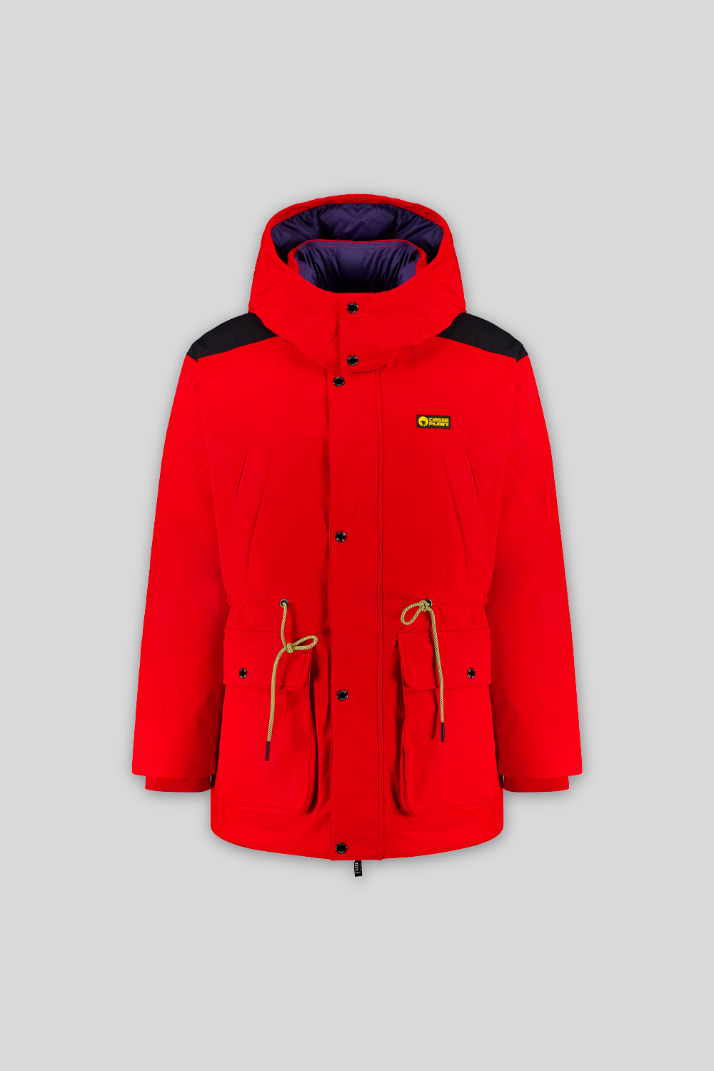 ciesse-outdoor-montana-parka-rot-mit-abnehmbarer-kapuze-recycelt image 1