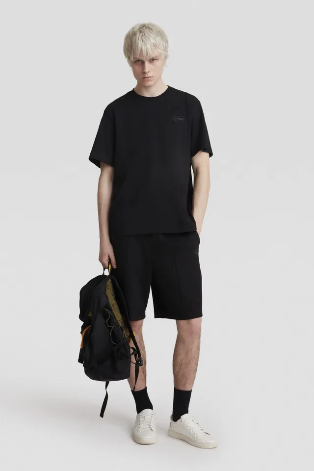 ciesse-pantaloni-shorts-herren-schwarz-elastisch image 1