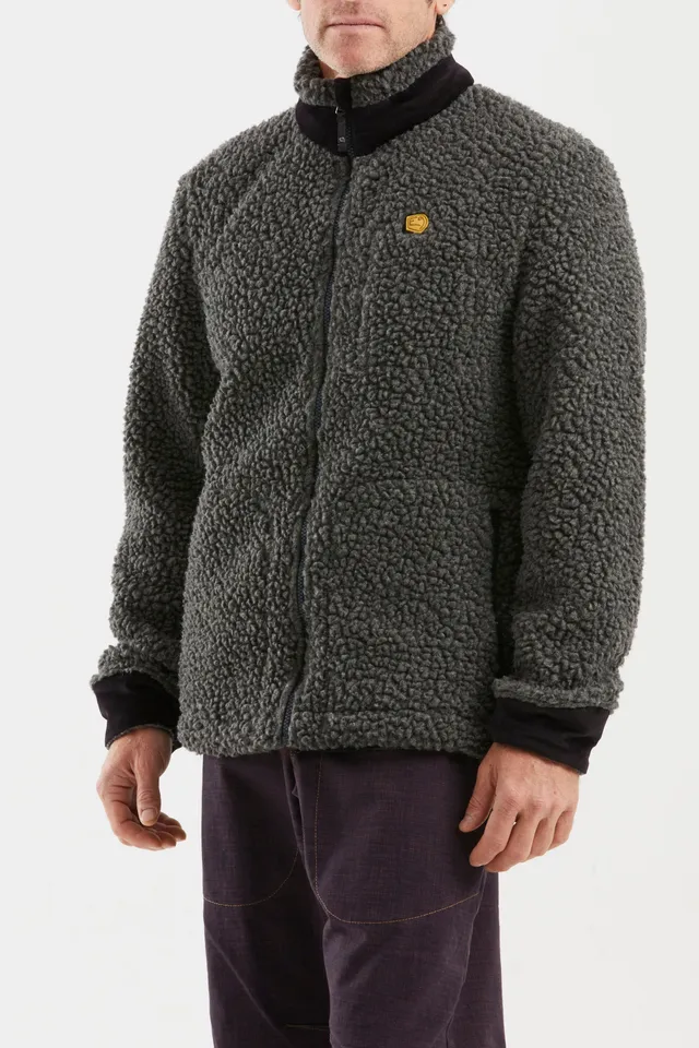 e9-pof-fleecejacke-regular-fit-recycled-polyester image 1