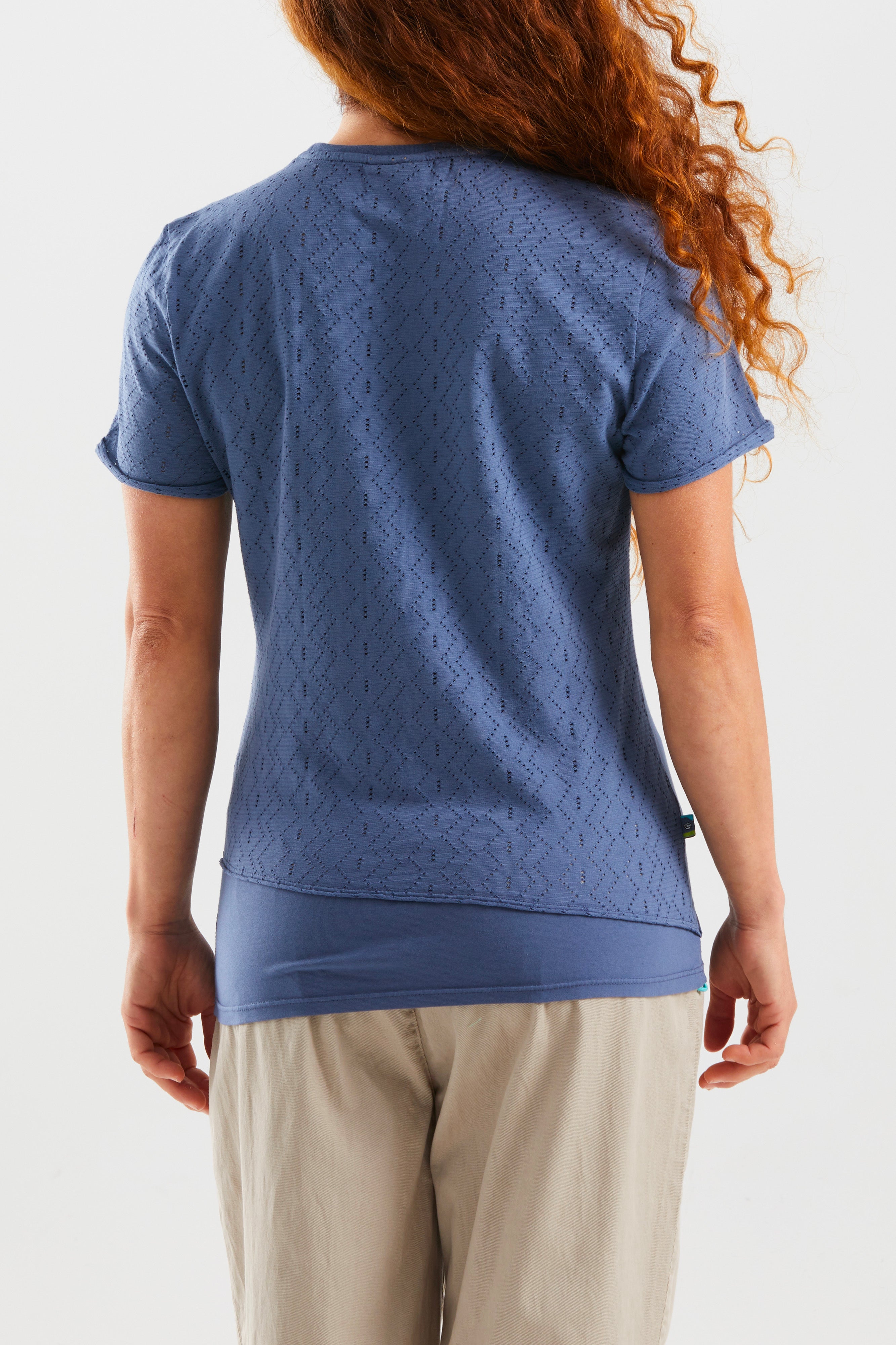 e9-bonny-t-shirt-bio-baumwolle-grape-slim-fit image 4