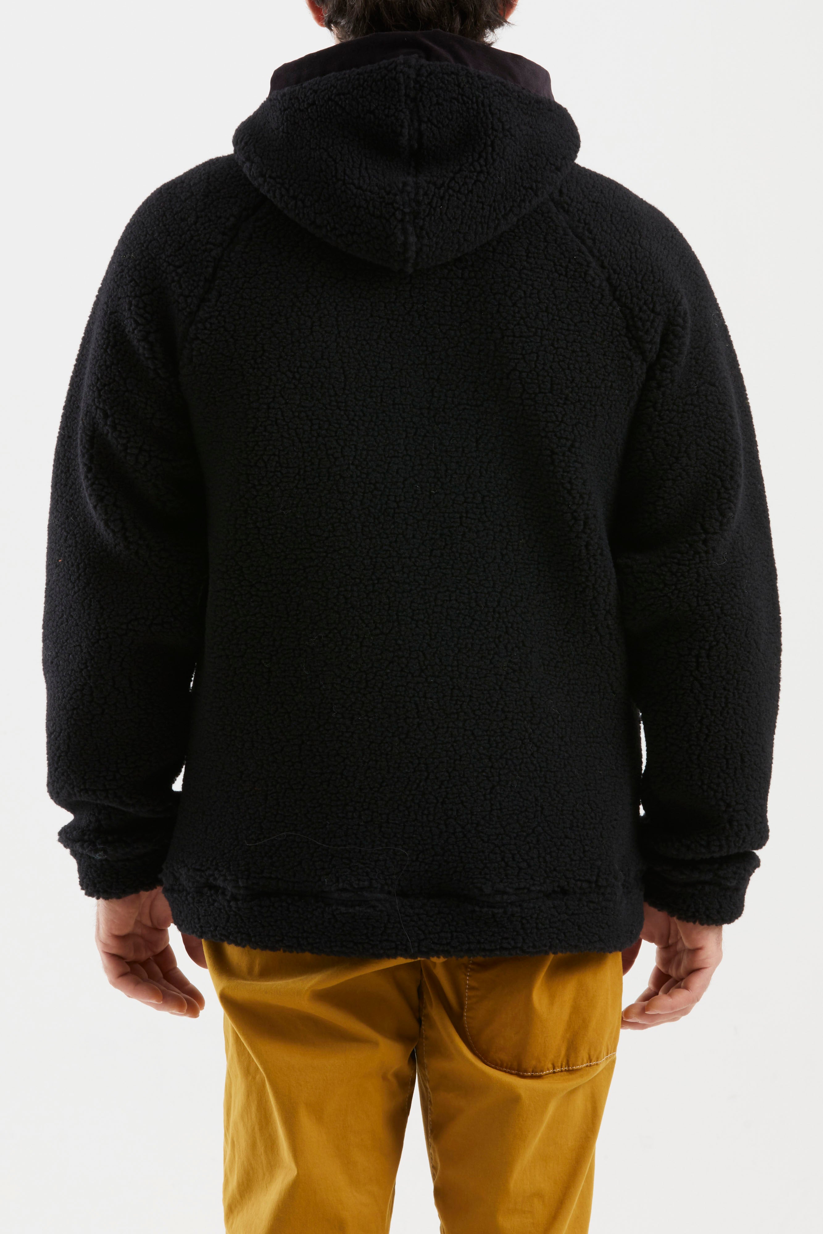 e9-siavio-fleecejacke-black-gr-e-m-mit-kapuze-wolle image 4