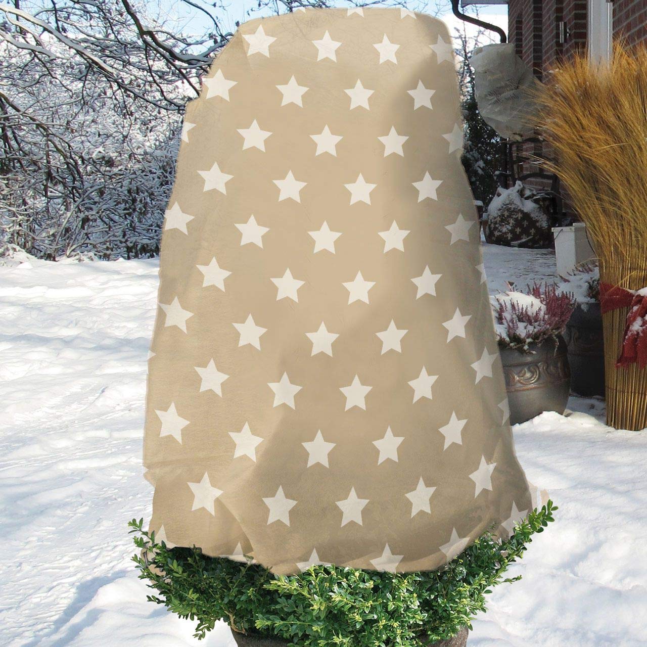 afp-winter-vlieshauben-vlieshaube-110x110-sternchen-natur-50g image 2