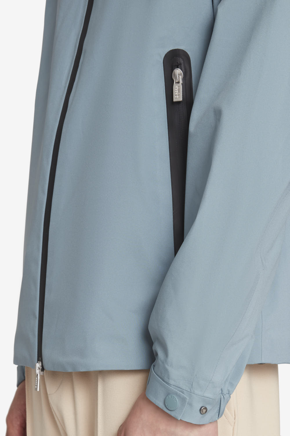 ciesse-outdoor-trivor-winterjacke-blaugrau-kapuze-herren image 4