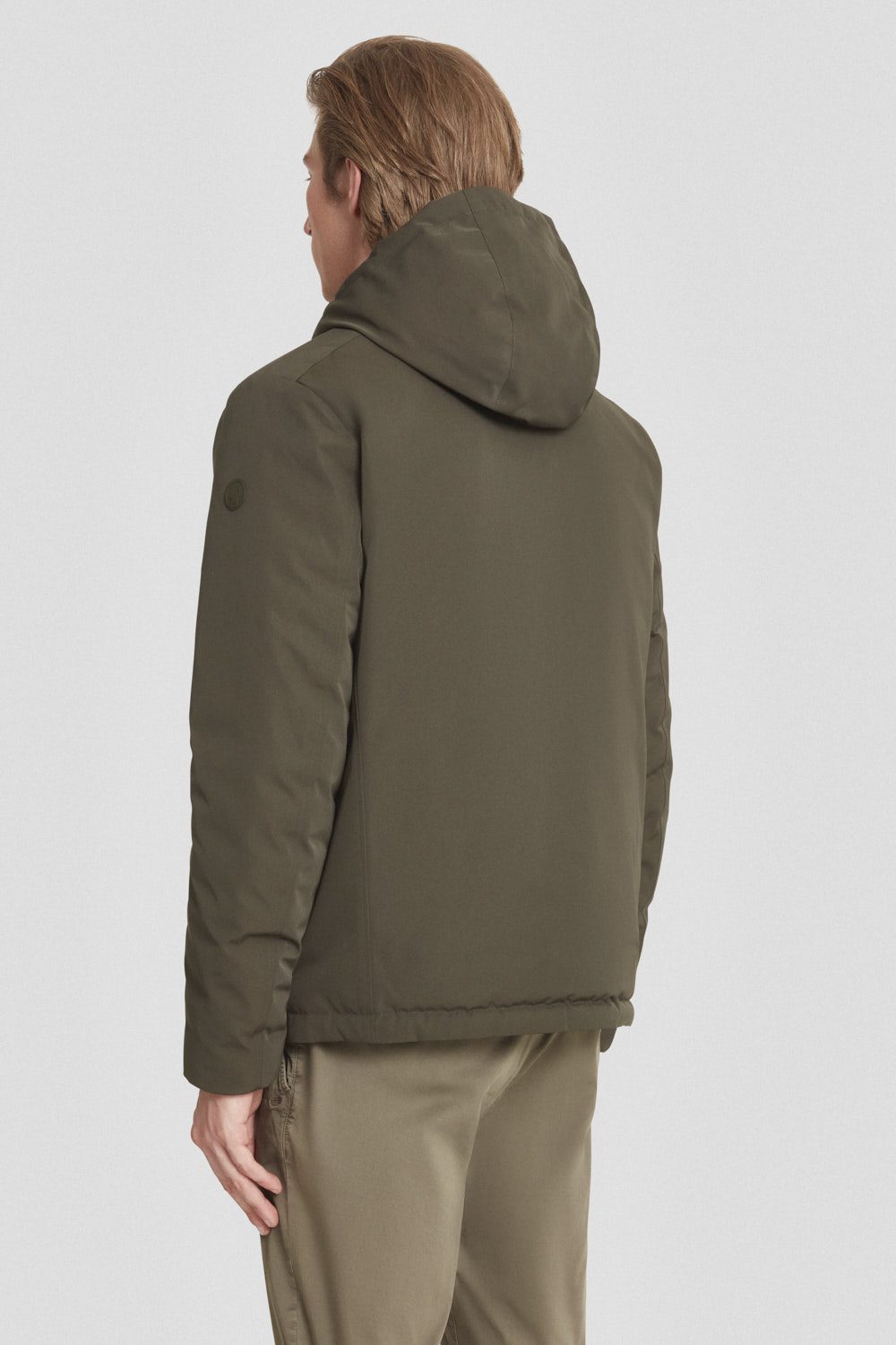 ciesse-piumini-daunenjacke-gr-n-kurz-reversibel-dwr image 4