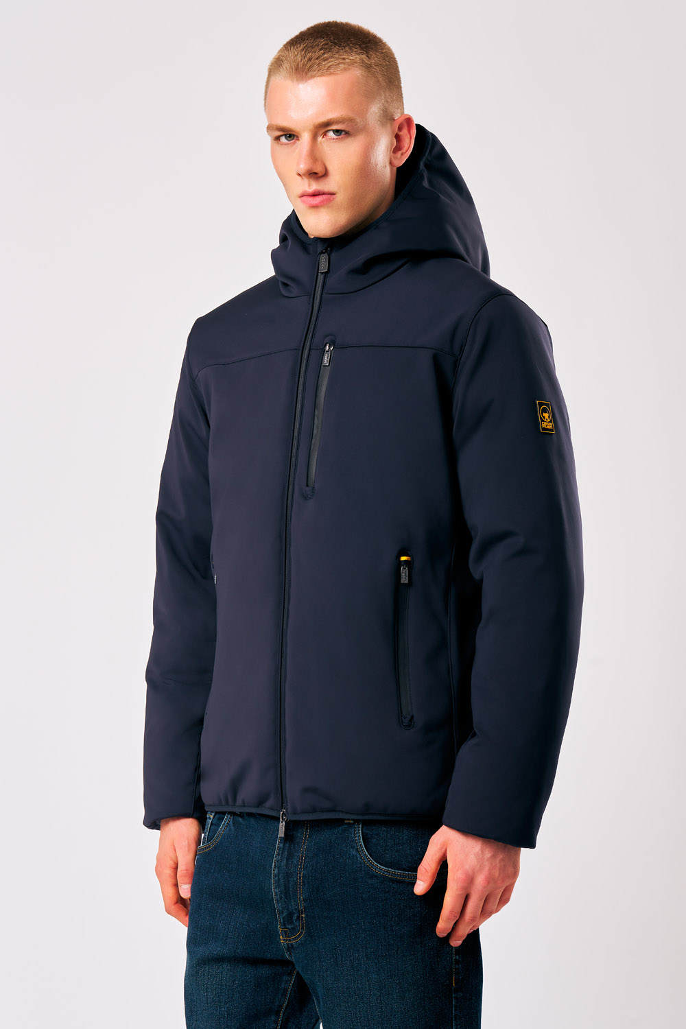 ciesse-outdoor-jayden-3-0-softshelljacke-herren-blau-kurz image 2