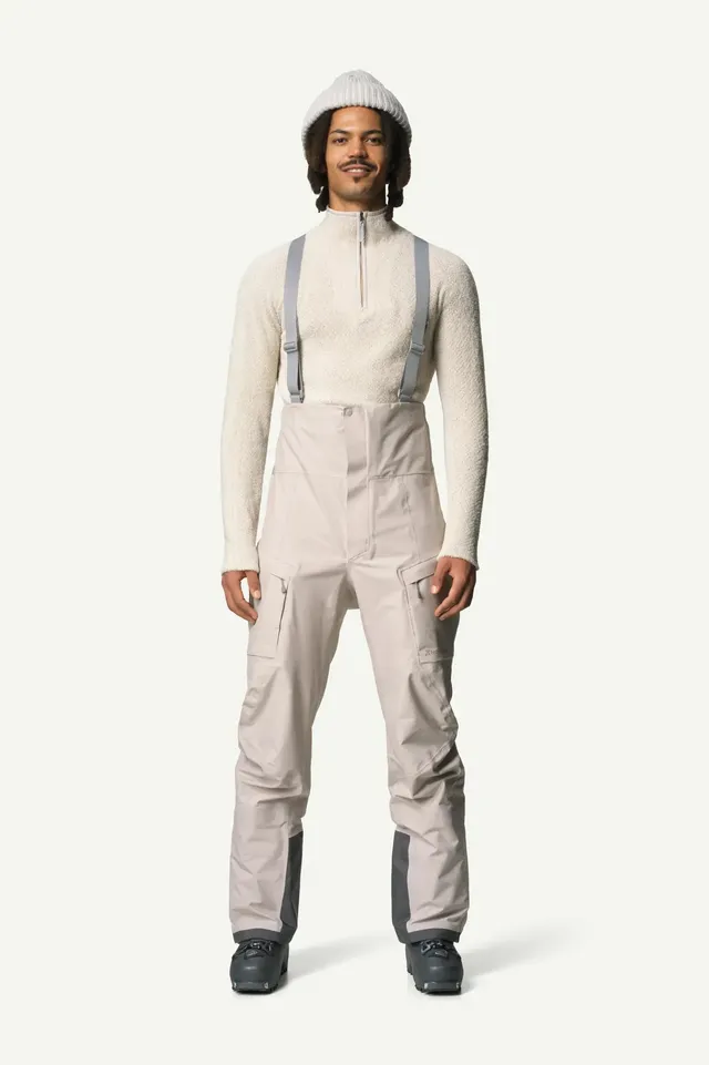 houdini-m-s-rollercoaster-bib-pants-skihose-sandstorm-stretch image 1