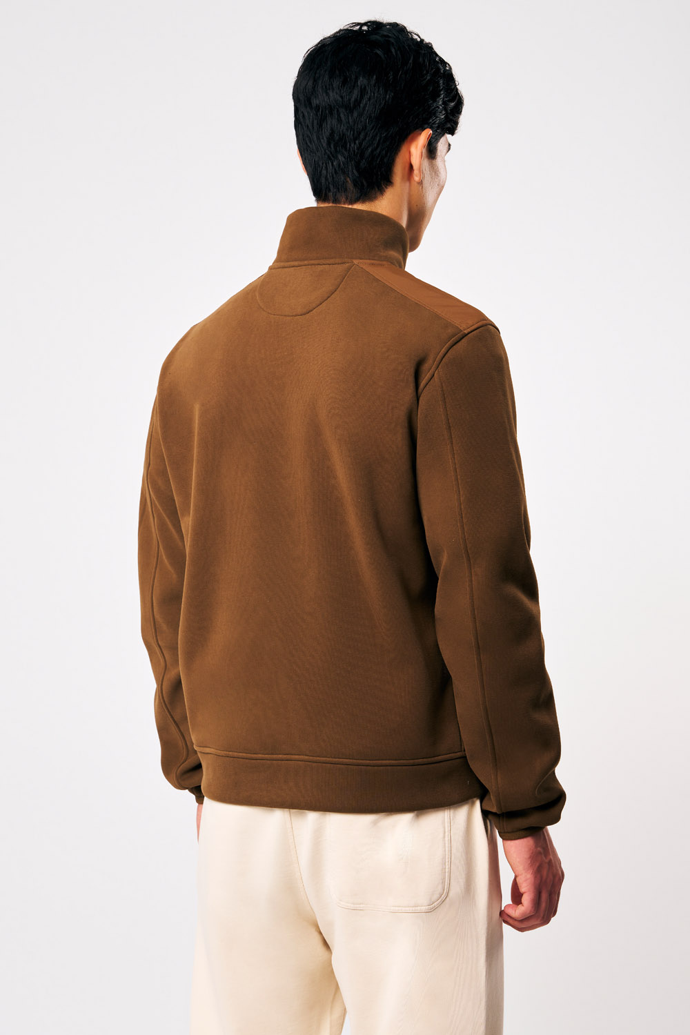 ciesse-outdoor-ziad-full-zip-hoodie-braun-baumwollmix-doppel-zip image 5
