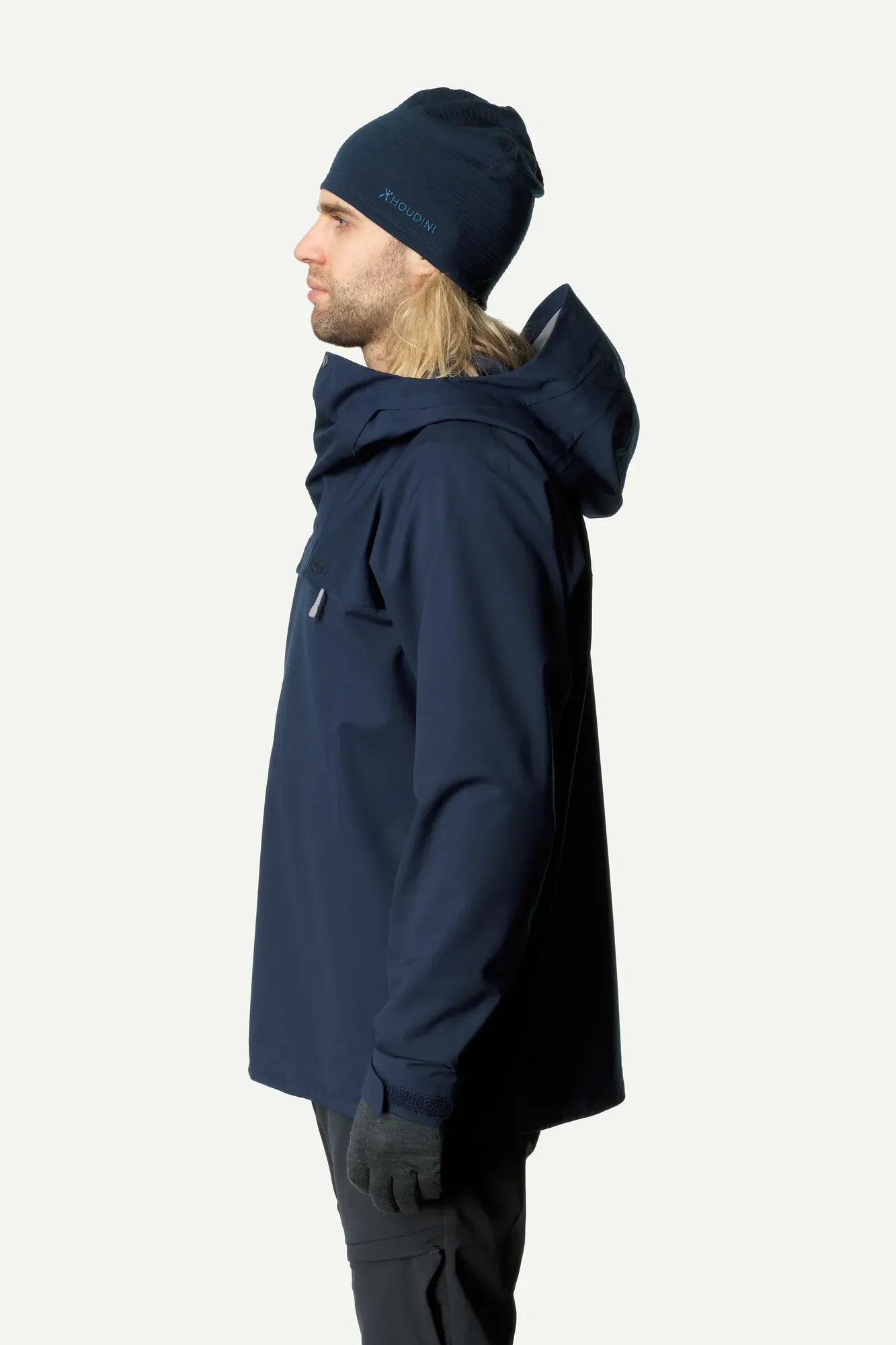 houdini-lana-anorak-shelljacke-deep-sea-blue-merinowolle image 2