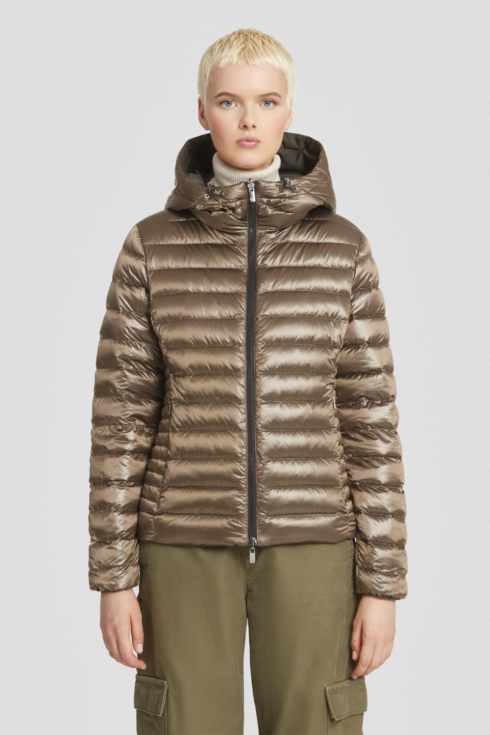 ciesse-outdoor-piumino-daunenjacke-kurz-oliv-wendbar-800-fill image 2