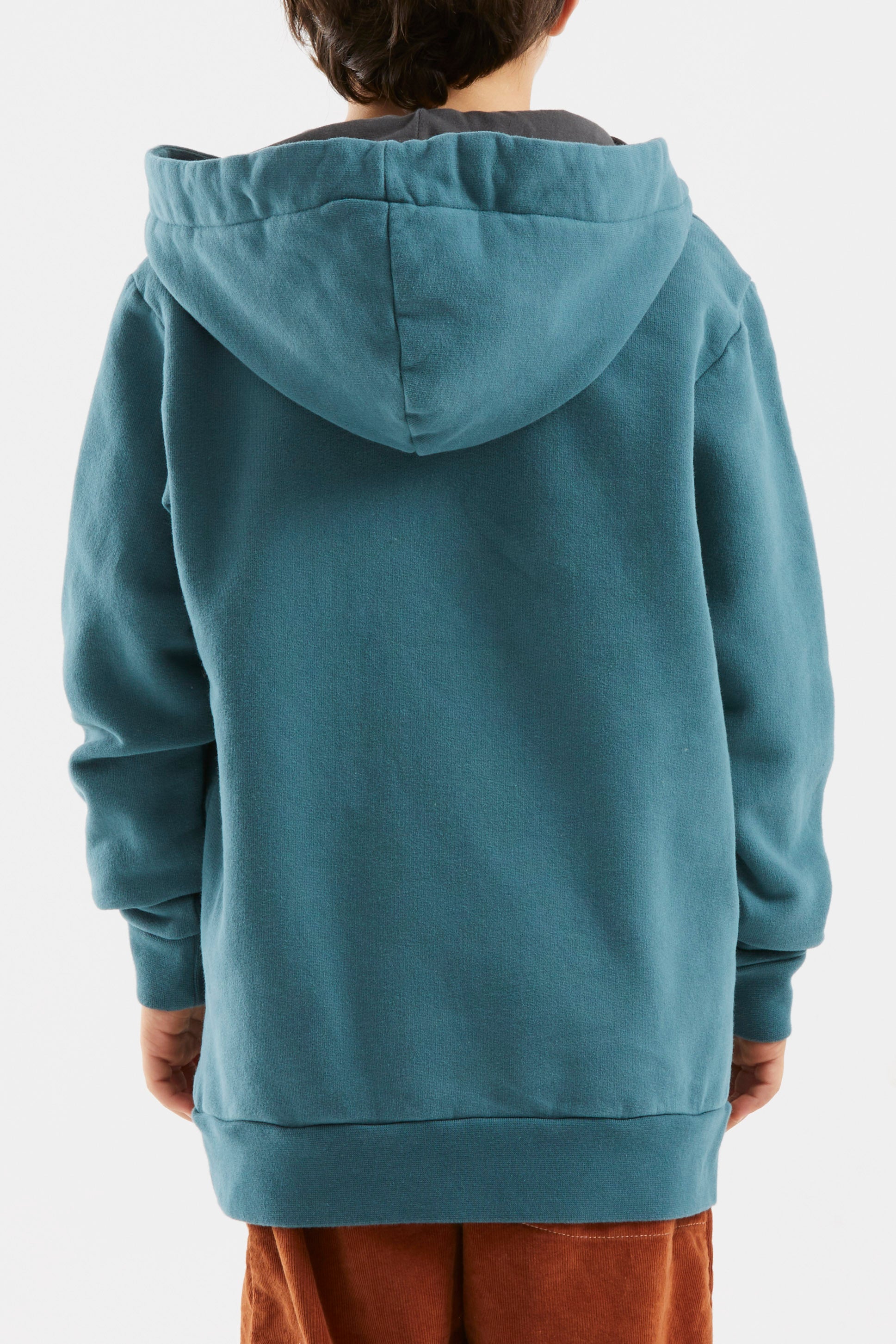 e9-b-hood-hoodie-kinder-green-lake-bio-baumwolle image 2