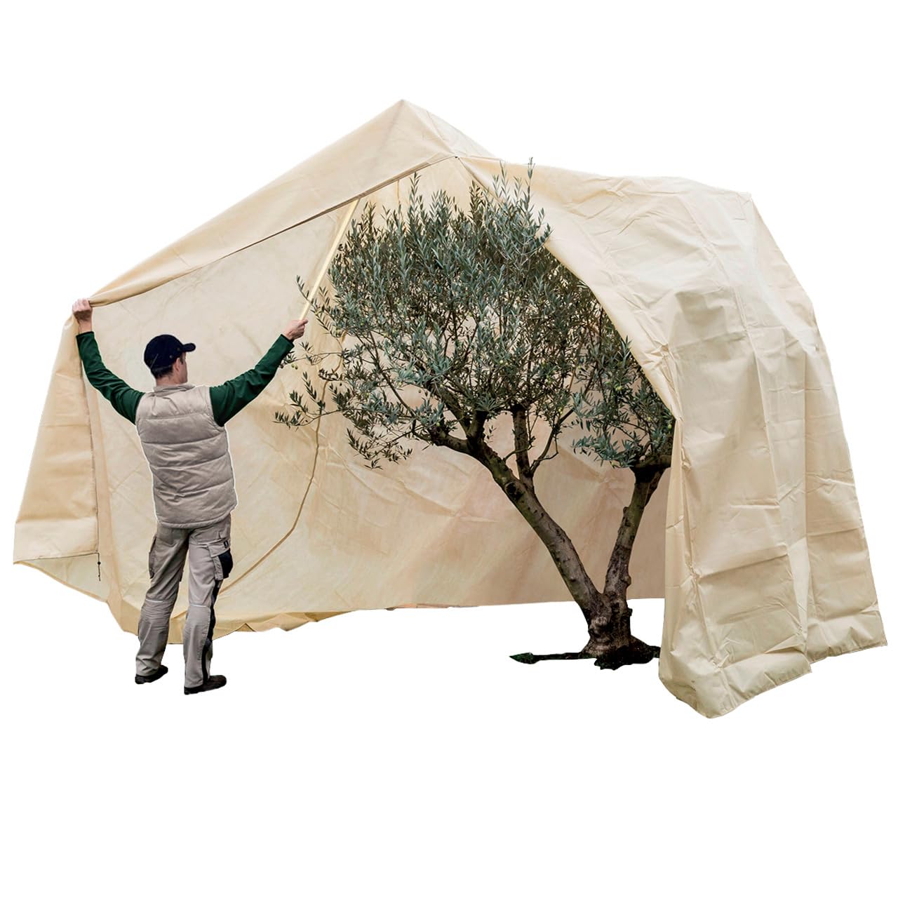 afp-winter-vlieshaube-xxxl-mediterran-beige-350x250-cm-70g image 4